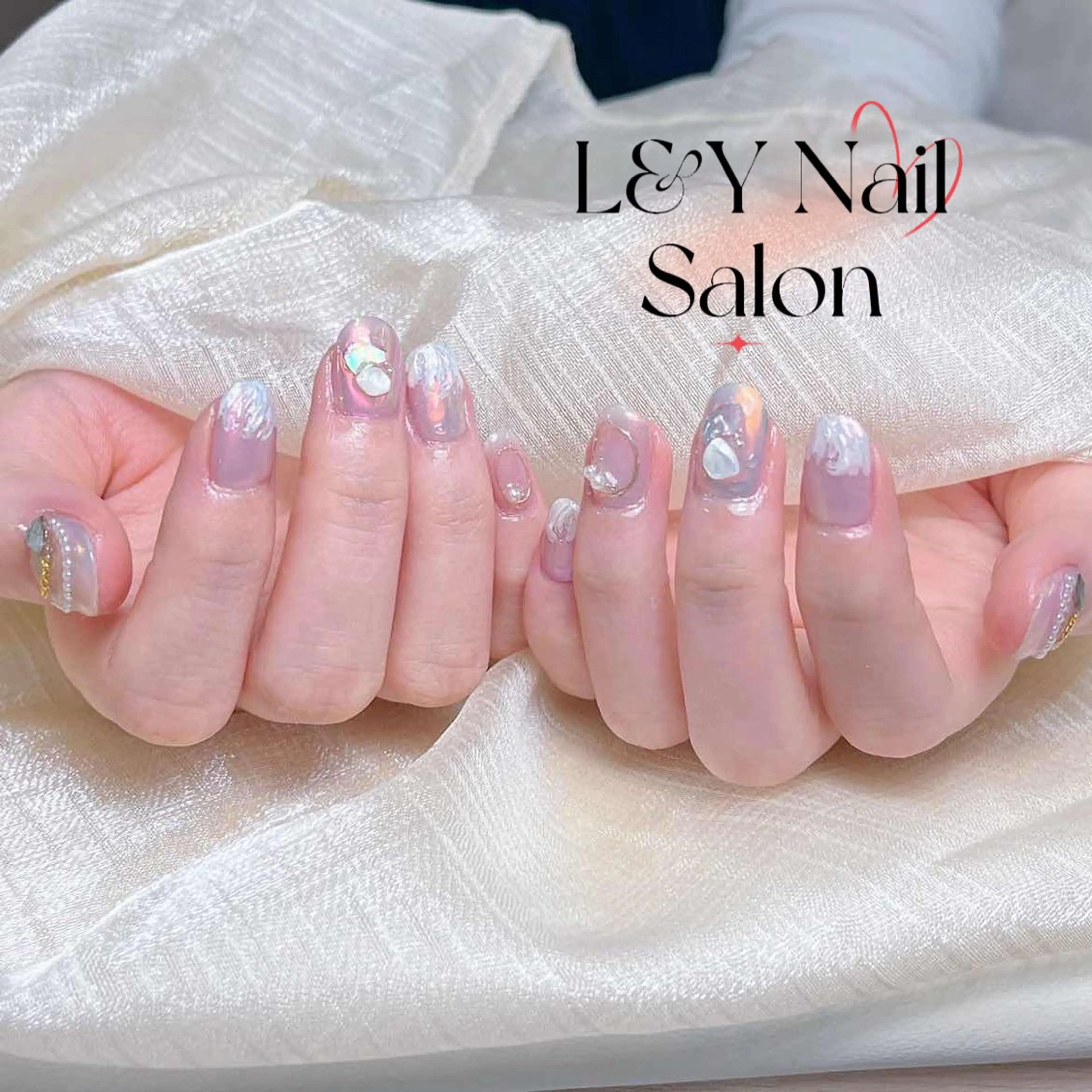 ネイル ハンドネイル ハンドケア L&Y Nail🎀 思雪のネイルデザイン