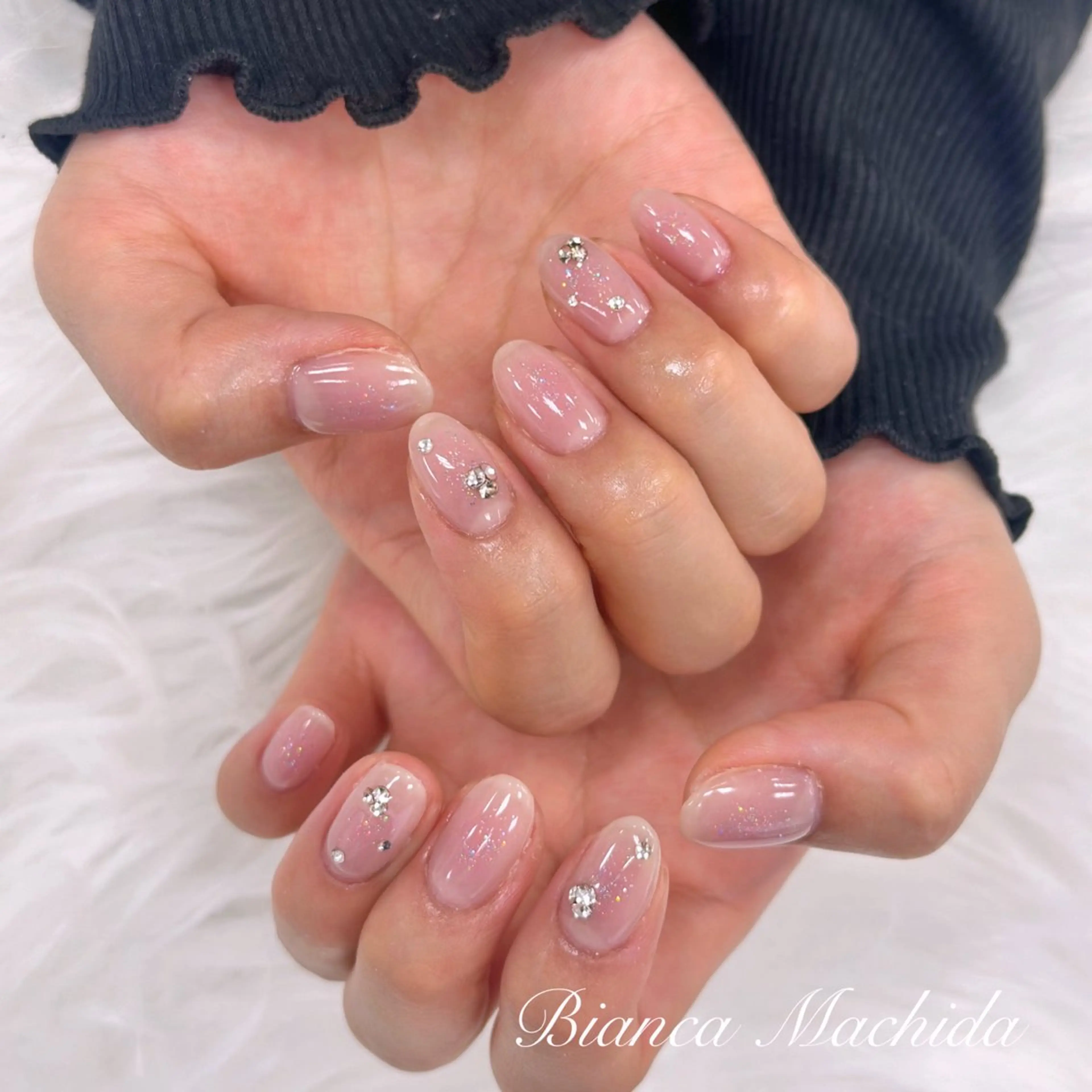 ネイル ハンドネイル Bianca👼🏻 OIKAWAのネイルデザイン
