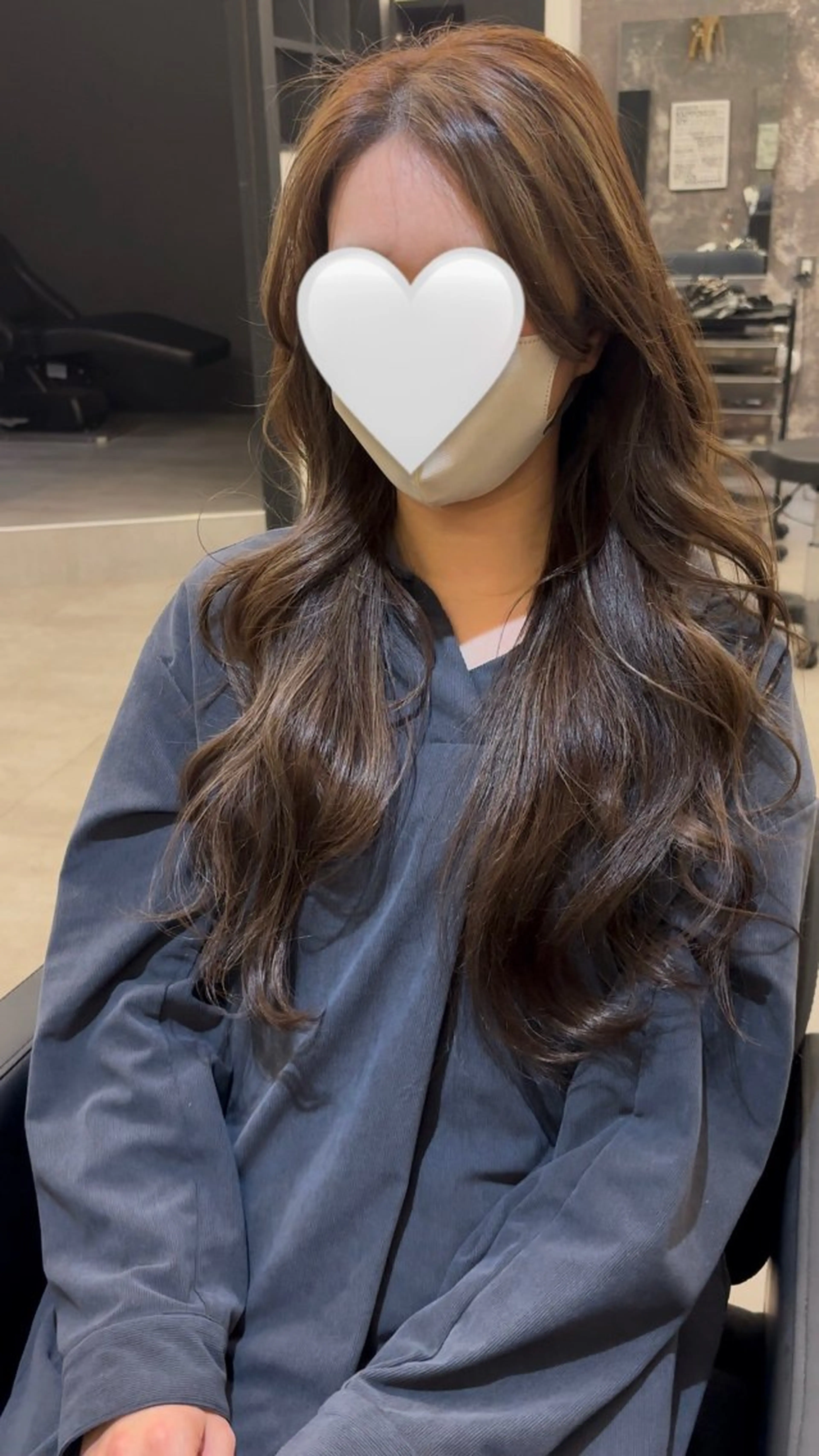 セミロング カット トリートメント レイヤーカット🫧艶 カラー/LILICAのヘアスタイル
