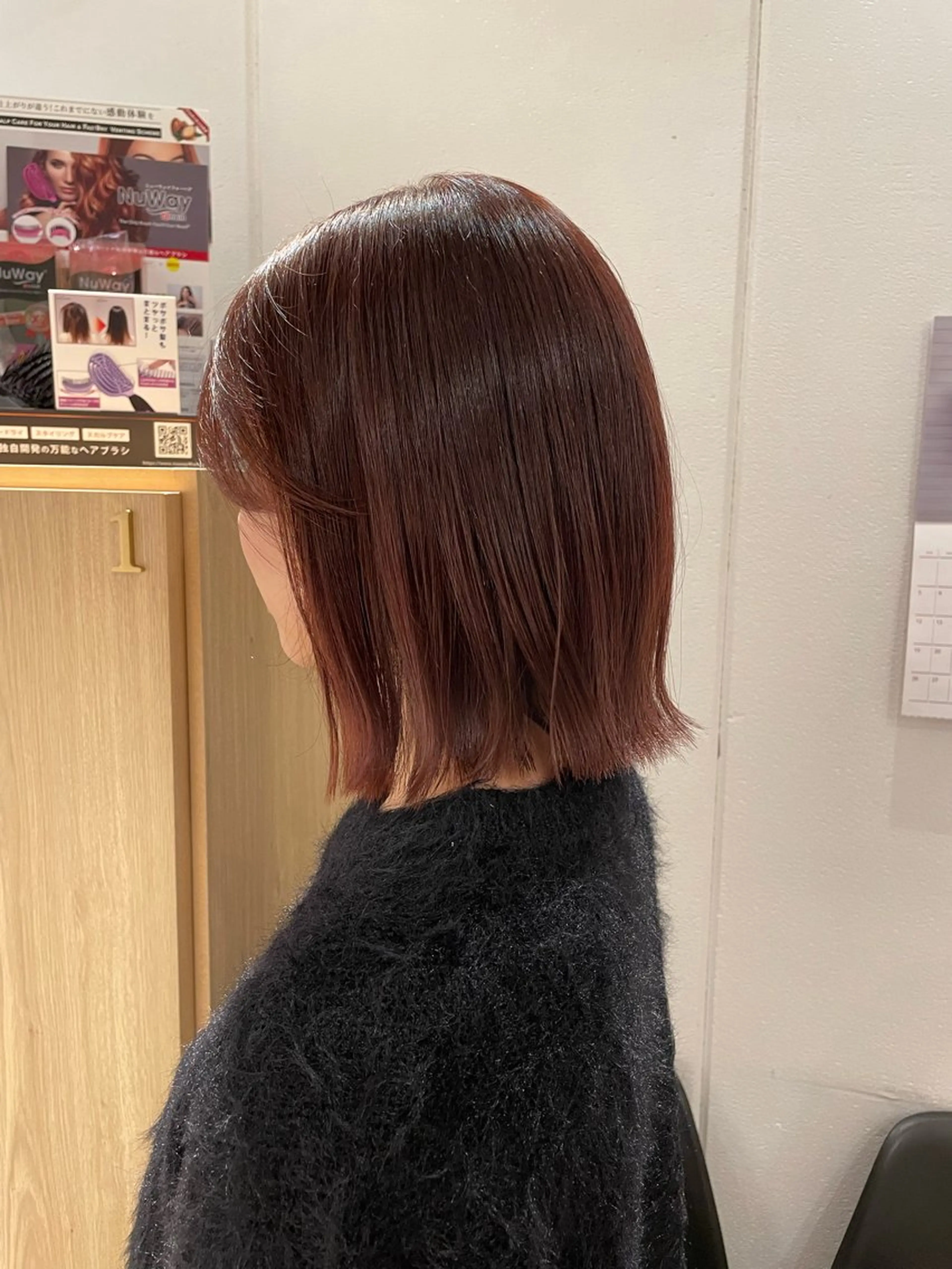 ショート カラー ピンクカラー レッドカラー カット ヘアカラー トリートメント ツヤ美髪💐 髪質改善/高山愛来のヘアスタイル