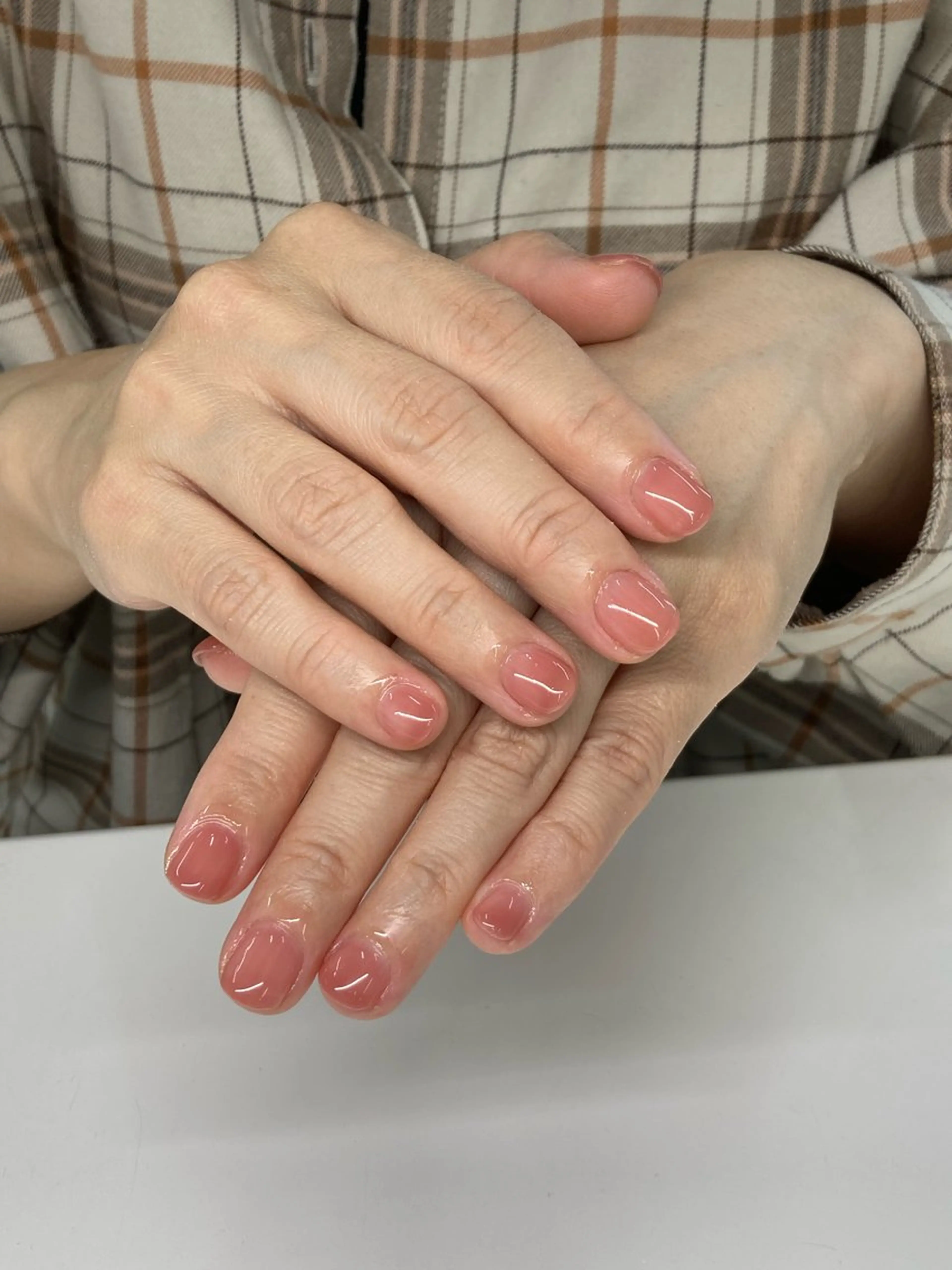 ネイル ピンク 赤色 Nail Total beauty salon Laki所属・佐々木 優花のネイルデザイン