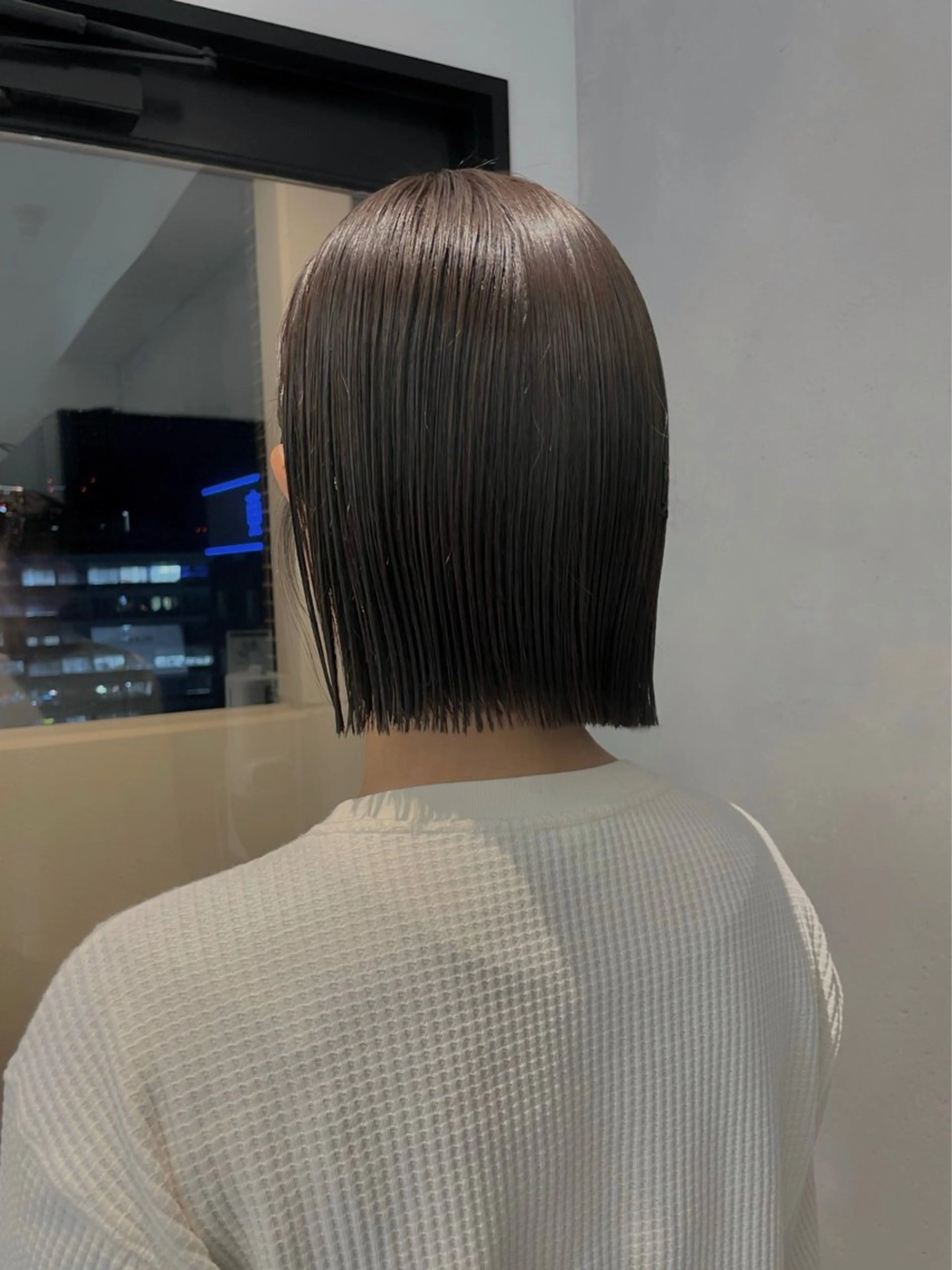 ショート ボブ 髪質改善 縮毛矯正 ヘアカラー トリートメント ヘアセット メンズ特化 パーマ/オザワのヘアスタイル