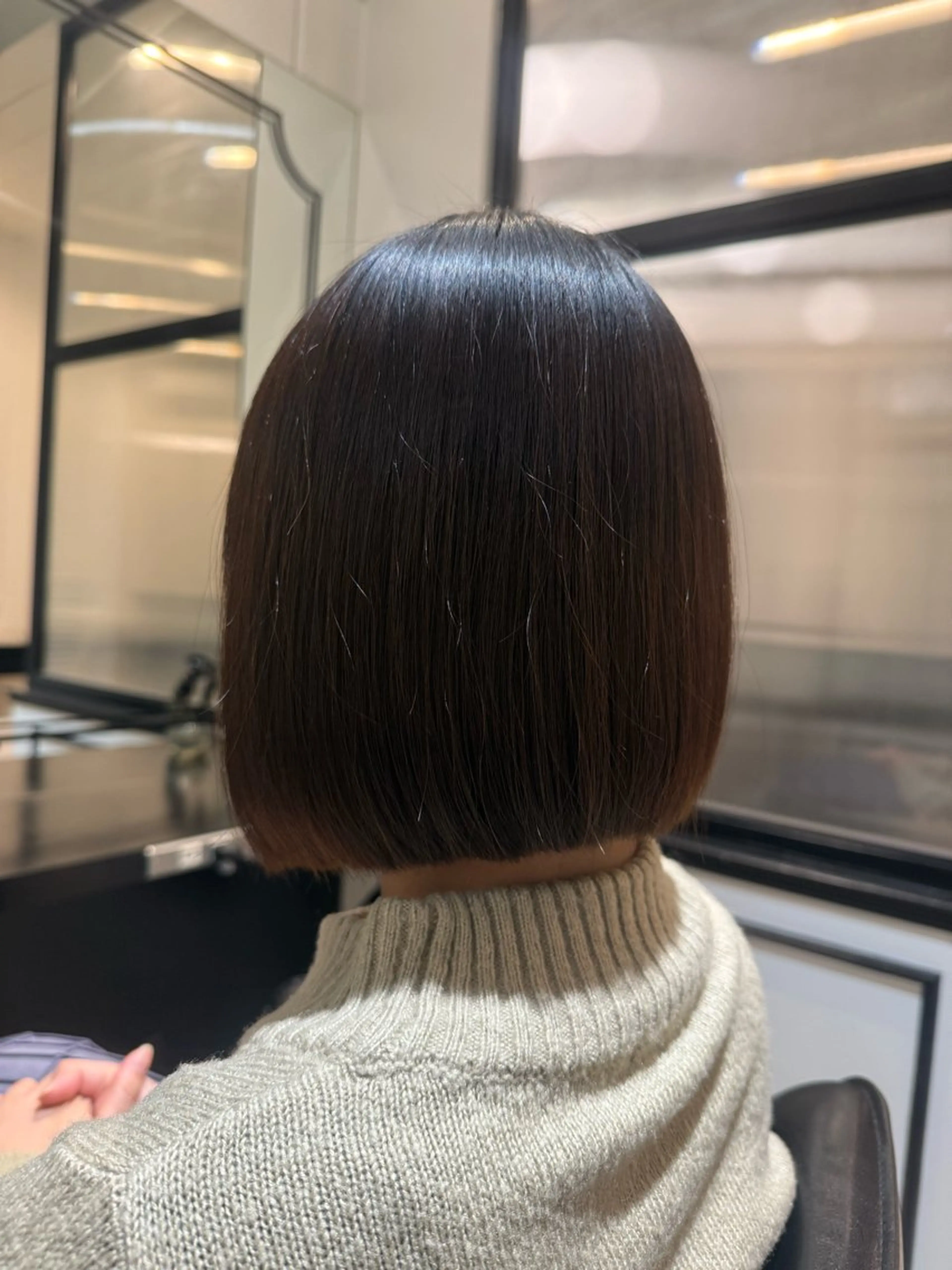 ミディアム ボブ Cadre新小岩🫧 栗原葵のヘアスタイル