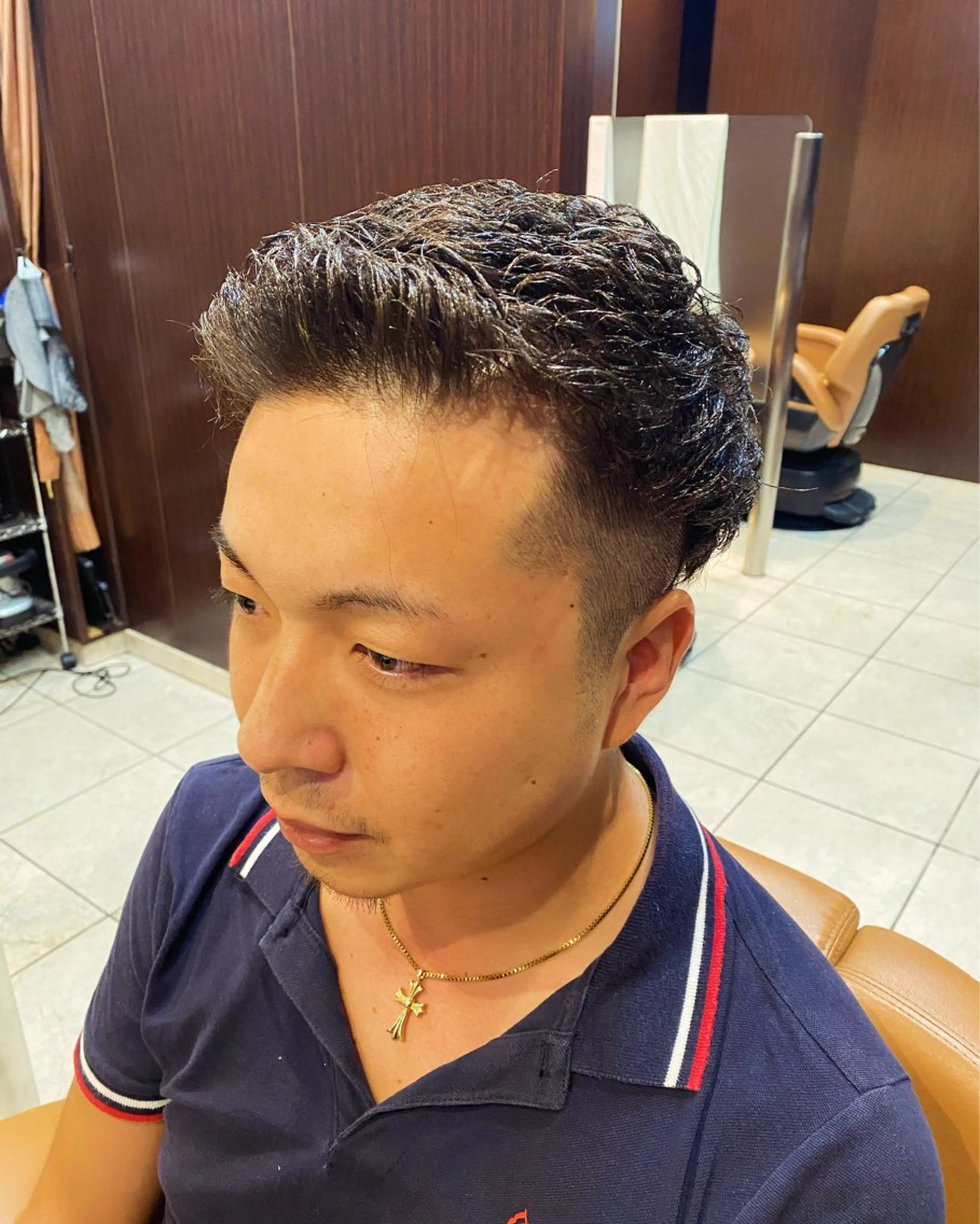 ショート 北川 竜也のヘアスタイル