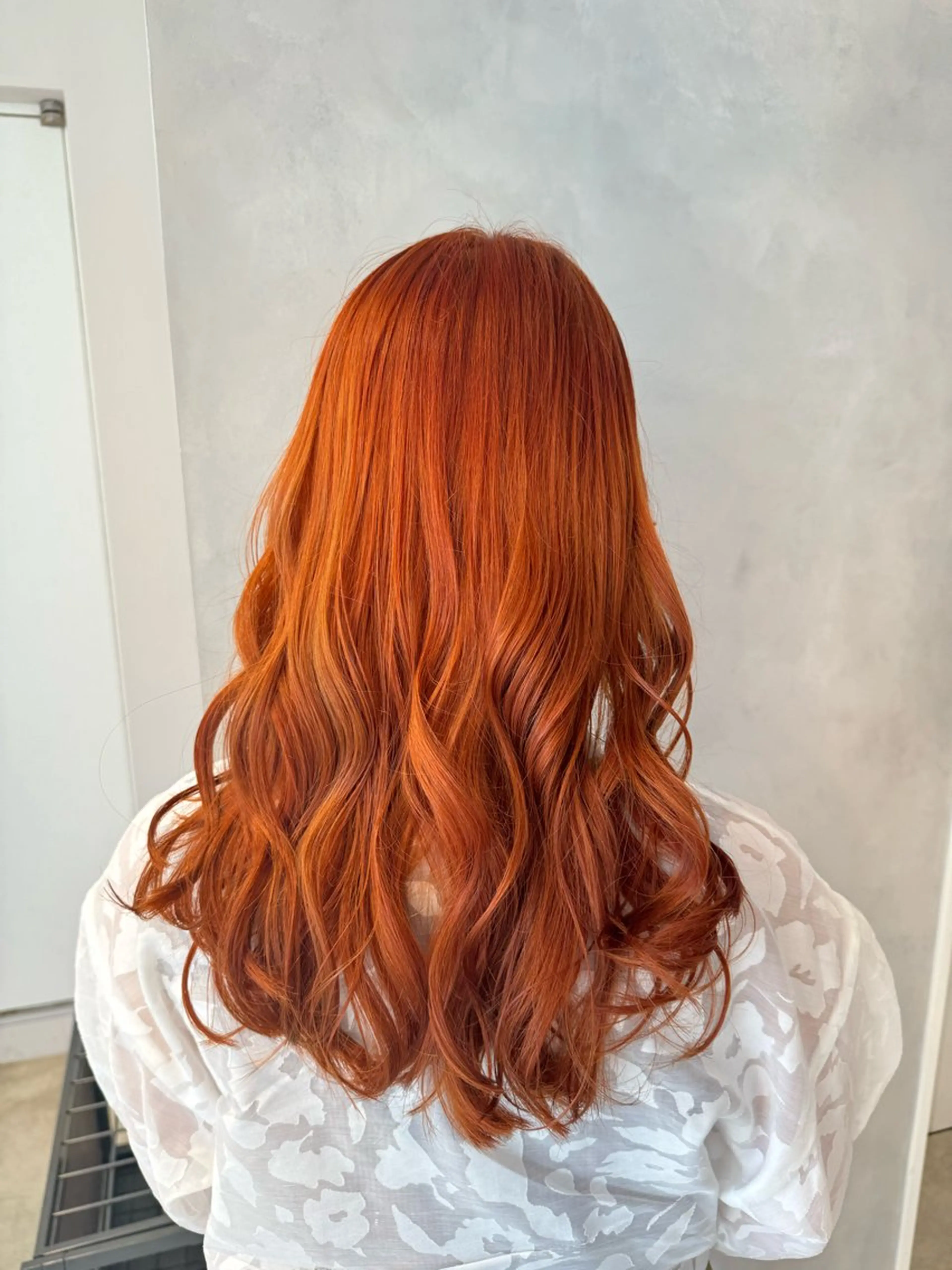 カラー オレンジ カット ヘアカラー トリートメント 透明感カラー✨艶髪 制作🌱山根あゆみのヘアスタイル