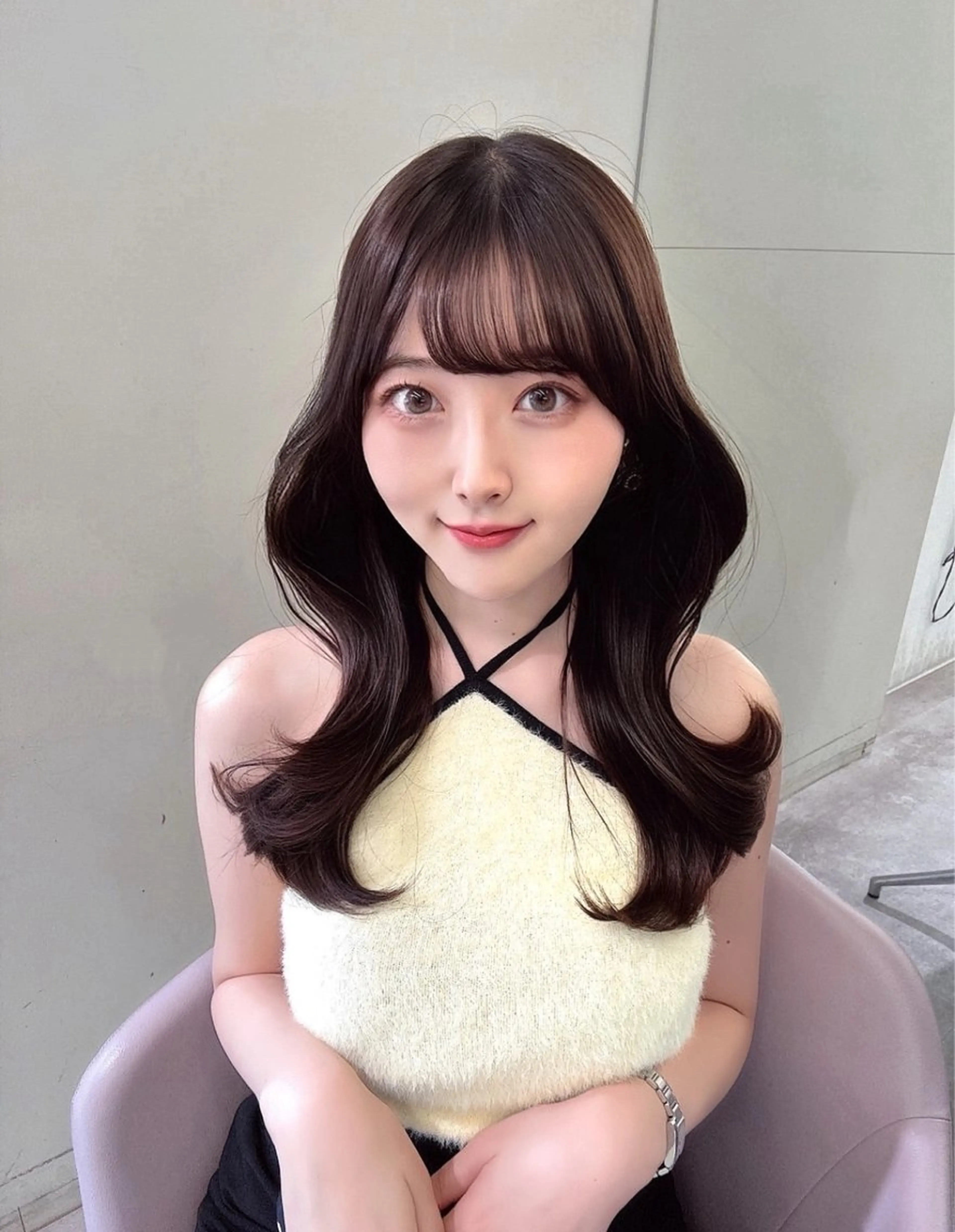 ロング カット ヘアカラー トリートメント 韓国レイヤー/ボブ 髪質改善/TAKAのヘアスタイル