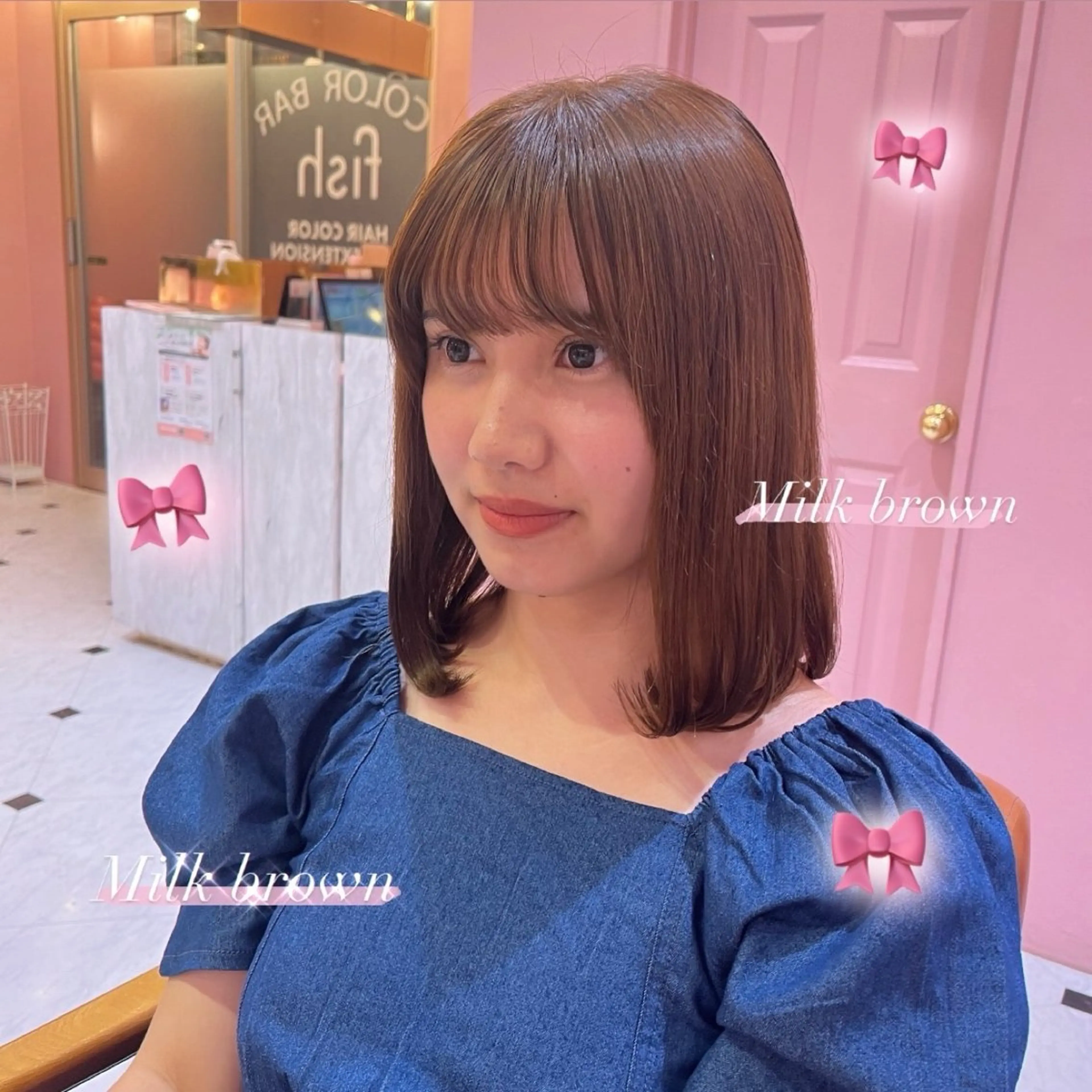 ショート カラー ブラウンカラー fish所属・横浜ショートカット♡ shiira👼🏻のヘアスタイル