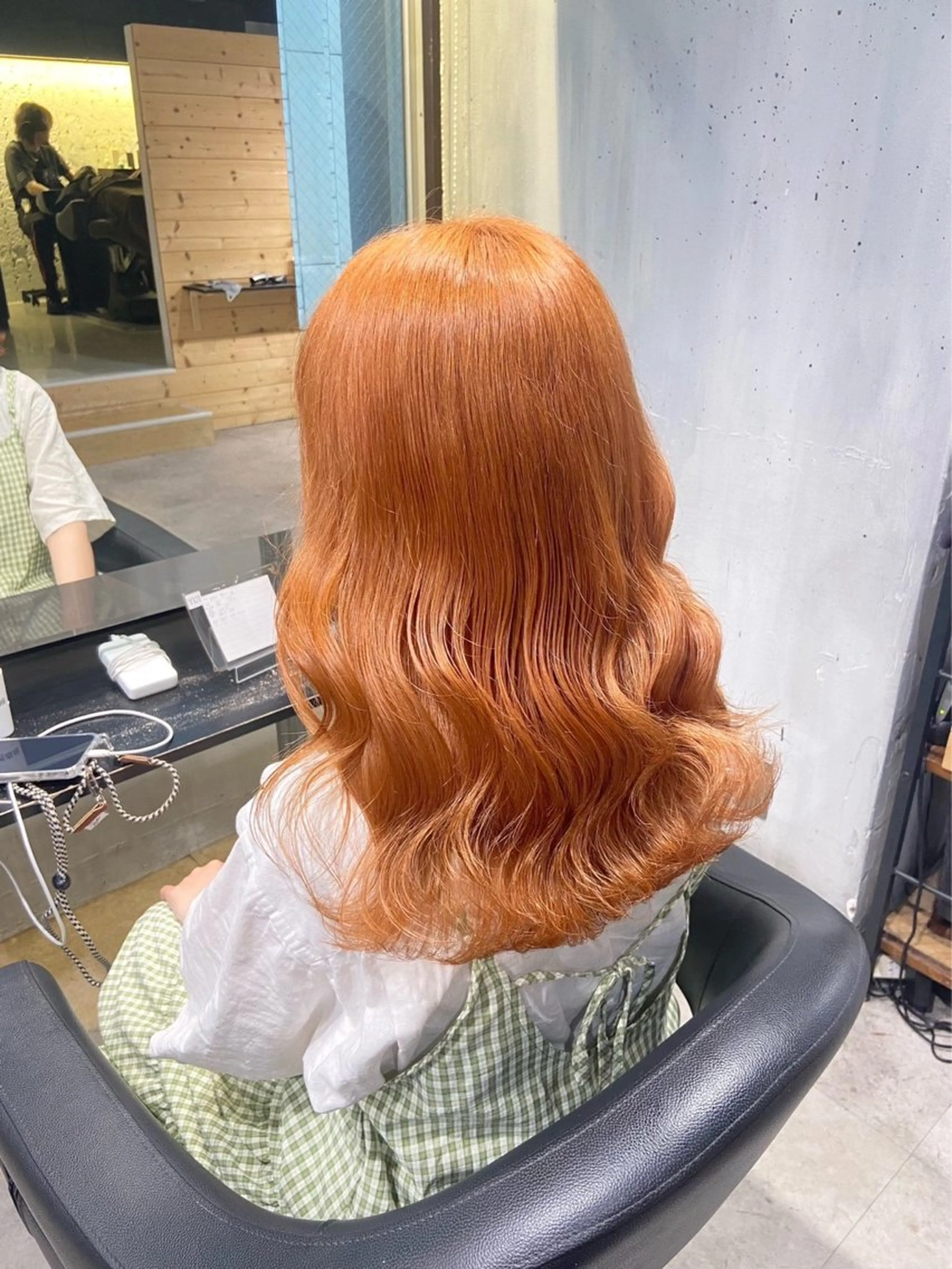 カラー トレンドモテカラー 🩷色落ちまで可愛くのヘアスタイル