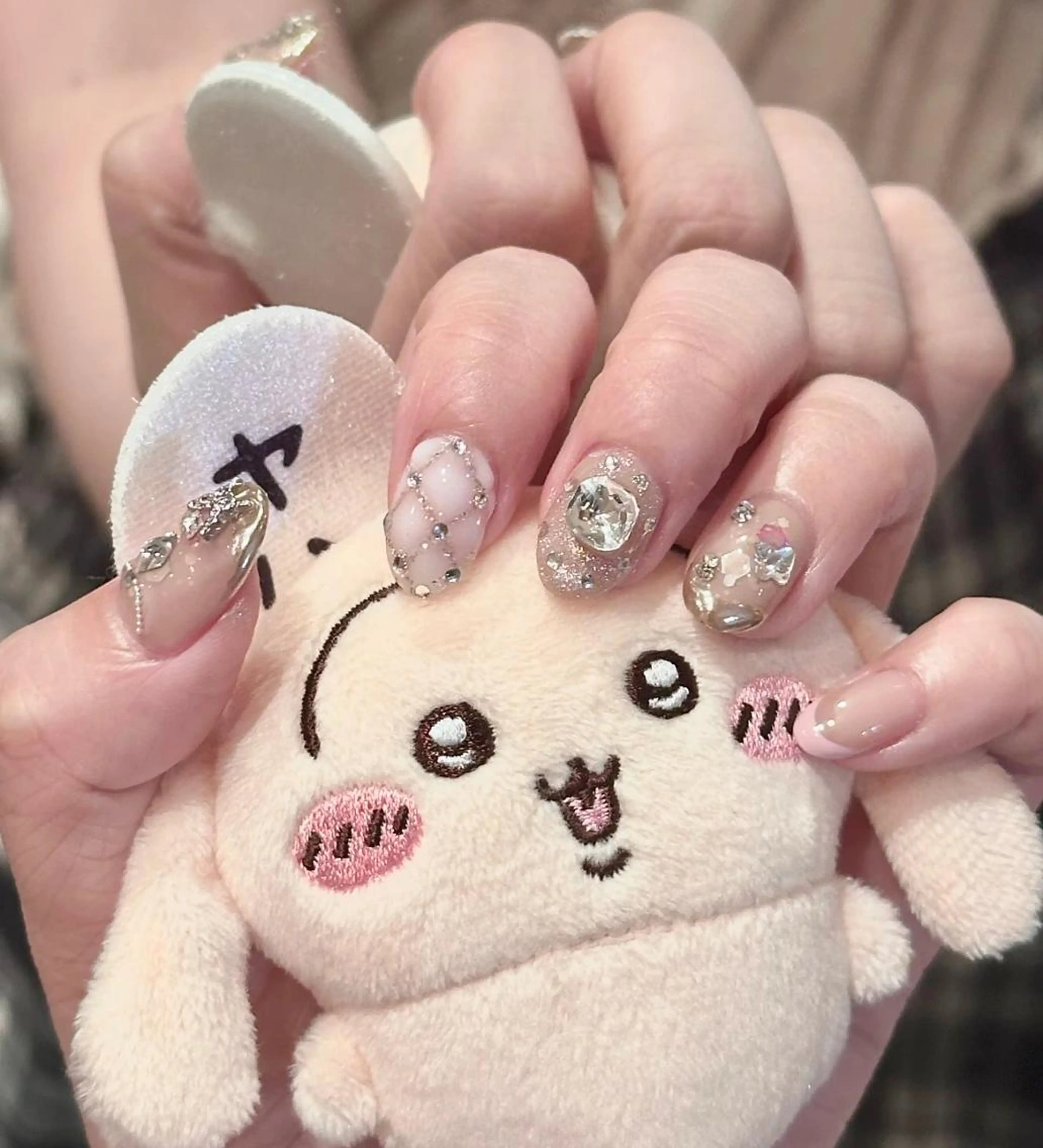 ネイル みき 🧸韓国風ネイル🎀のネイルデザイン