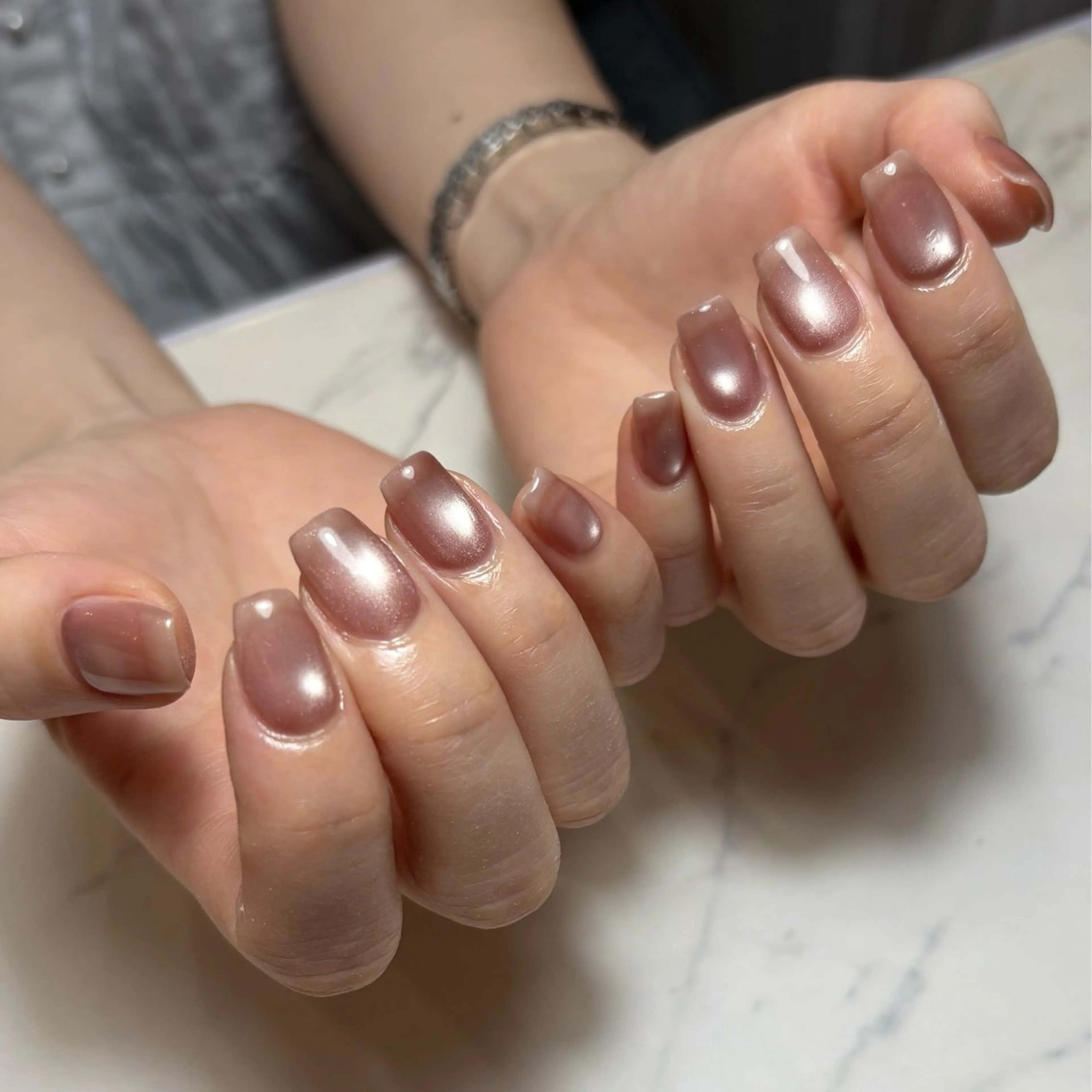 ネイル 氷ネイル・うるうるネイル nailsalon 結所属・💫 さりのネイルデザイン