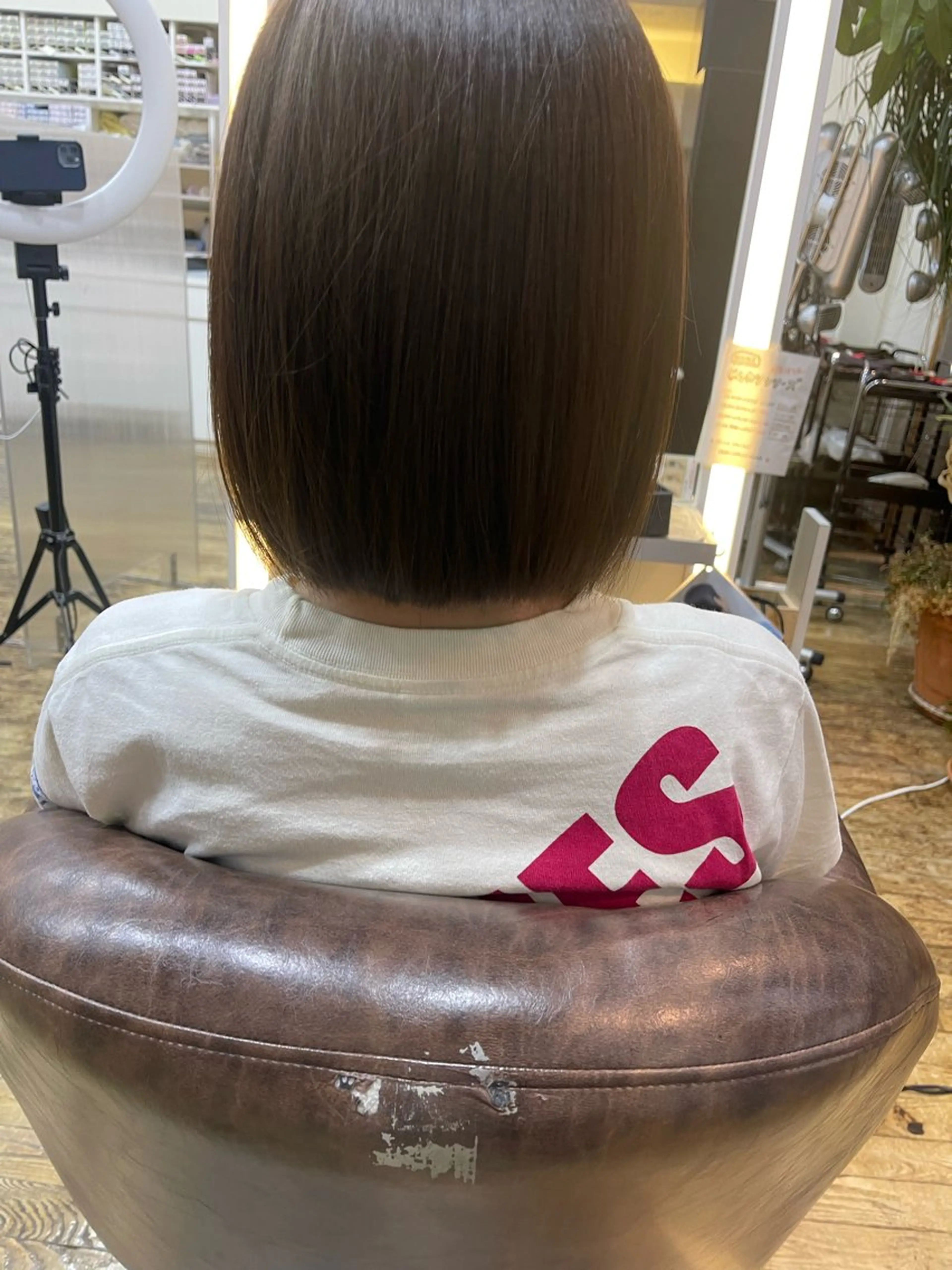ショート ボブ カット 山本 京介のヘアスタイル
