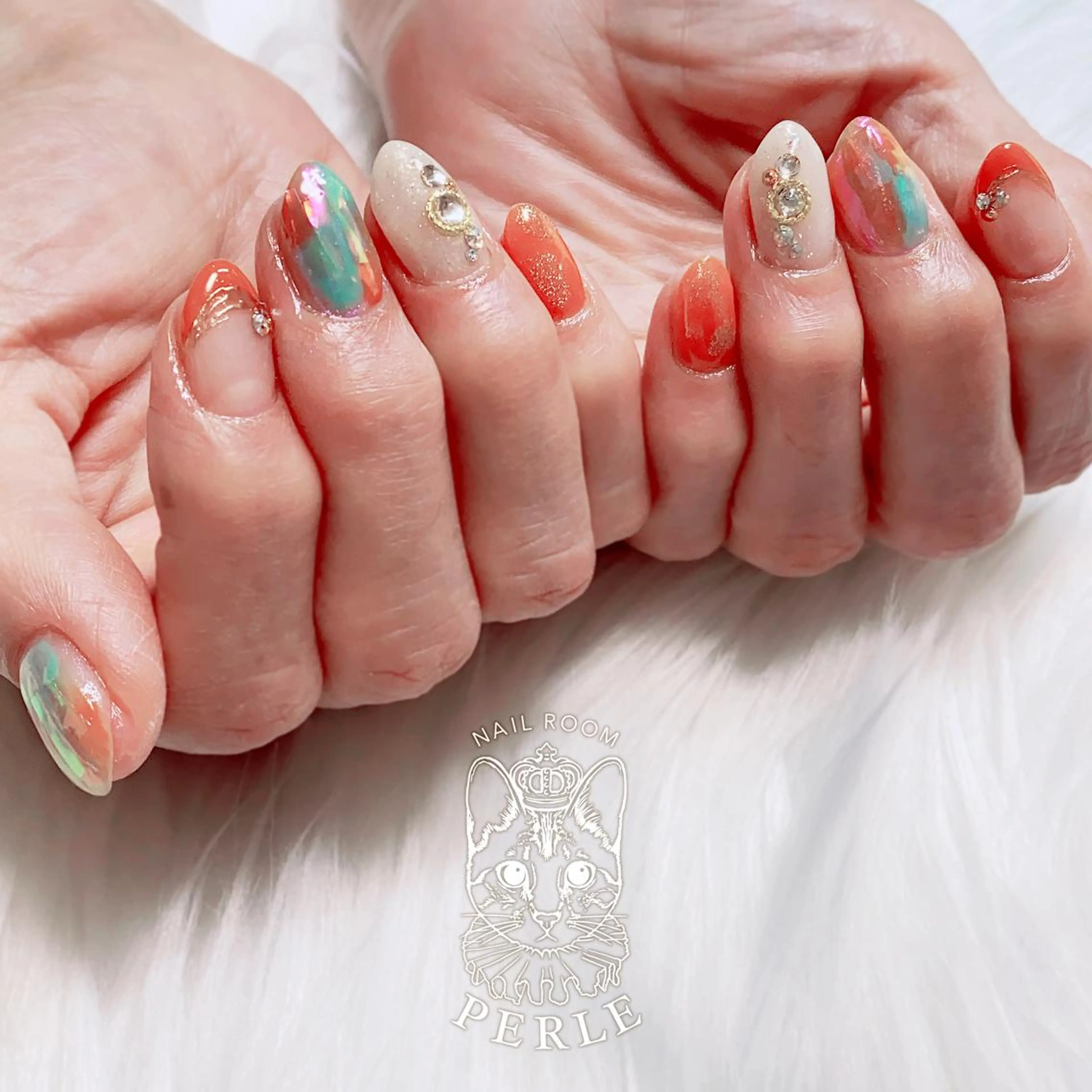 ネイル nail room Perleのネイルデザイン