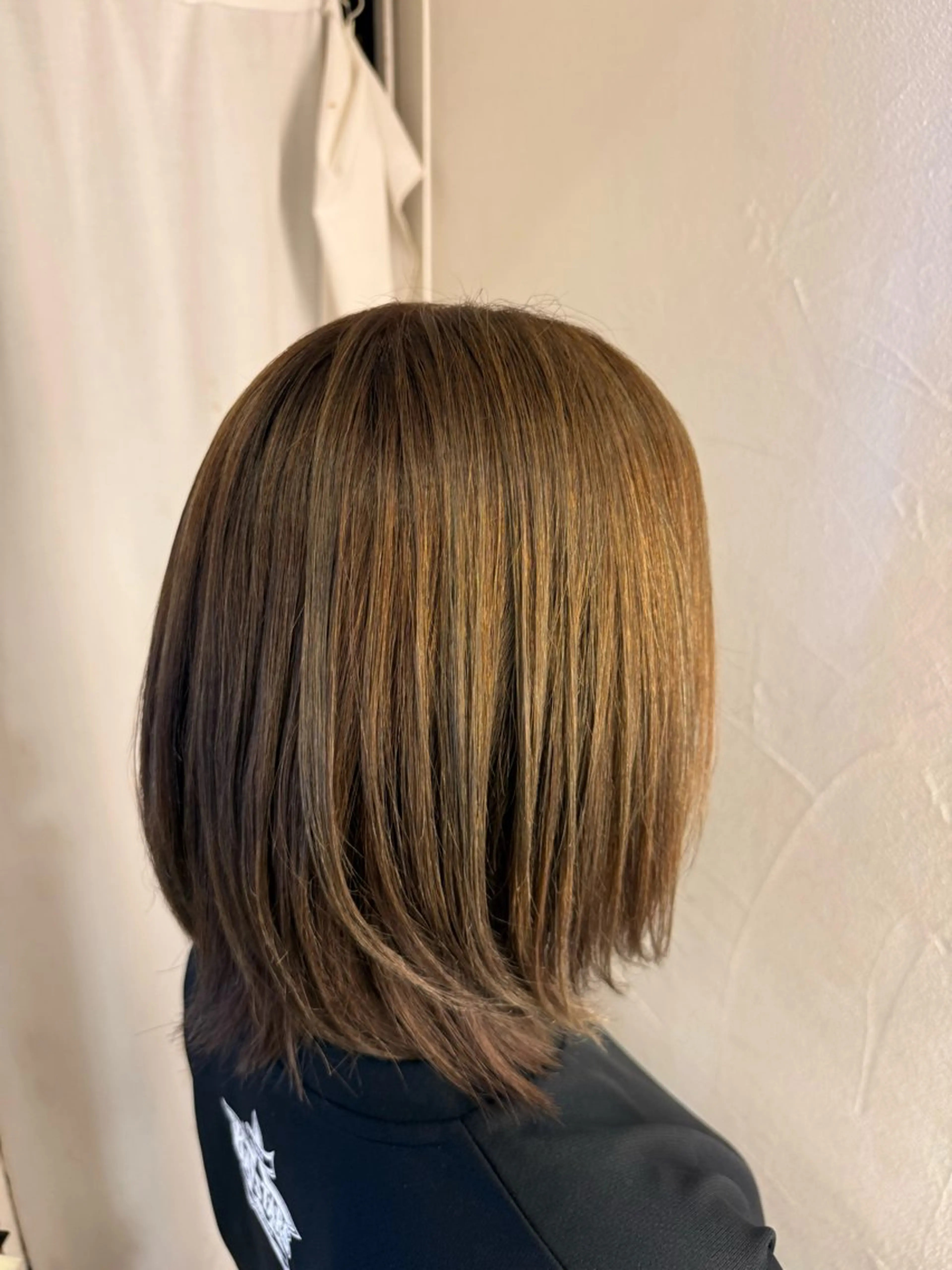 ミディアム カラー カット 遠藤 歩夢のヘアスタイル