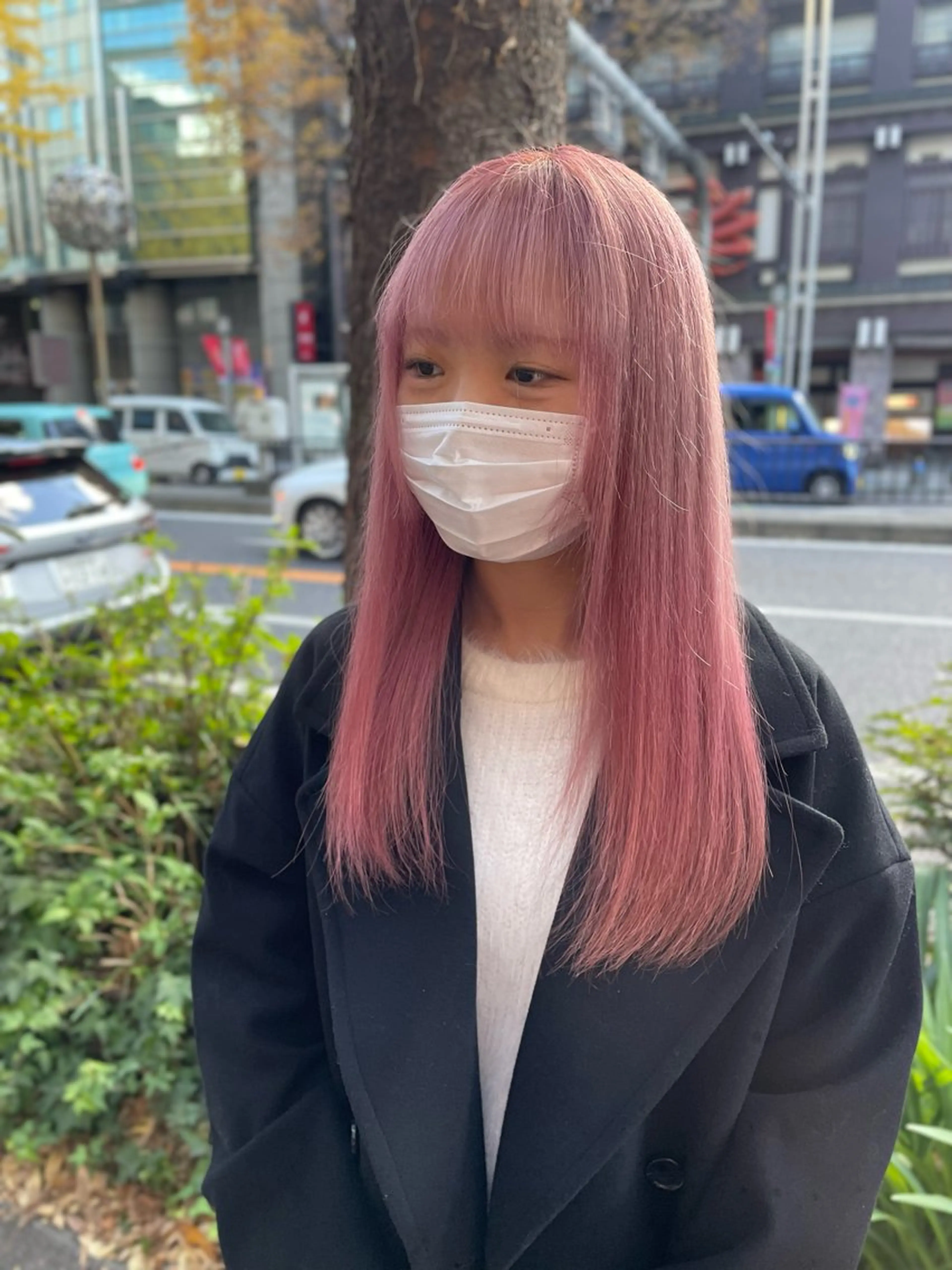 カラー inq名駅所属・今池/艶髪 髪質改善🦋柿下のヘアスタイル