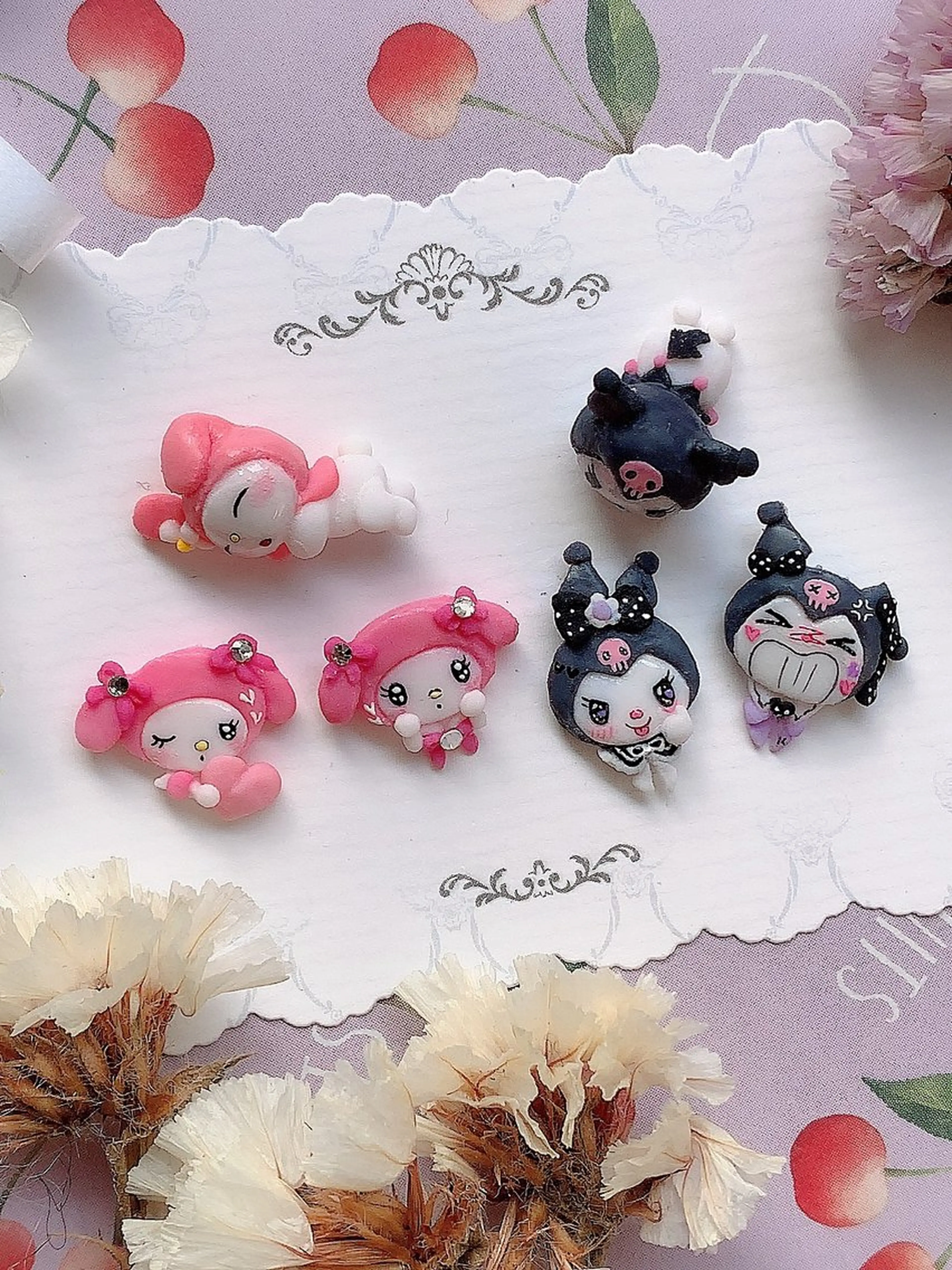 ネイル アートネイル ぷっくりネイル シェアサロンLei.g(レイジー)所属・3Dアートネイル💗 都築レナのネイルデザイン