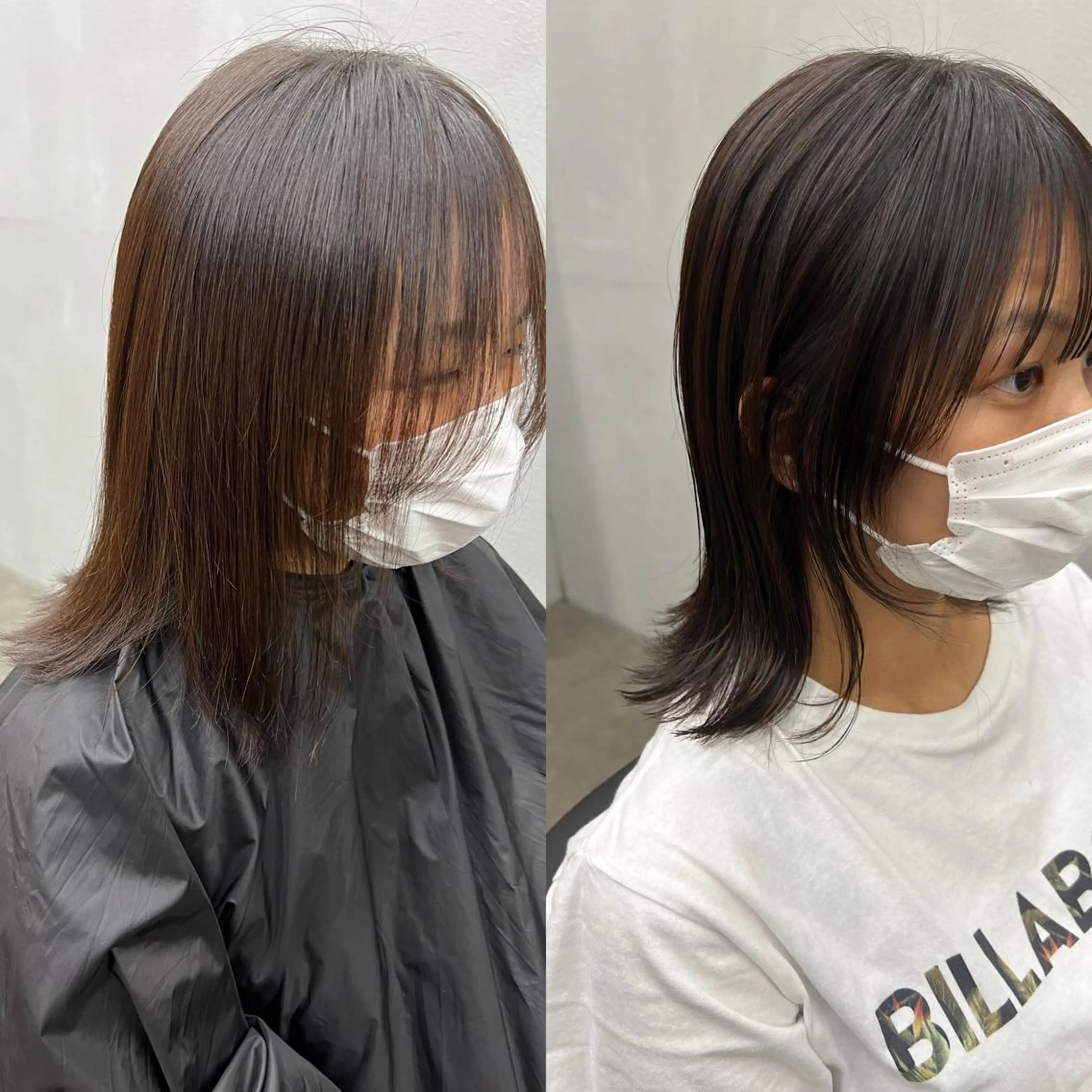 ショート カラー 似合わせカット カット ヘアカラー トリートメント お顔まわりカット🌱 emo.村松泉綺のヘアスタイル
