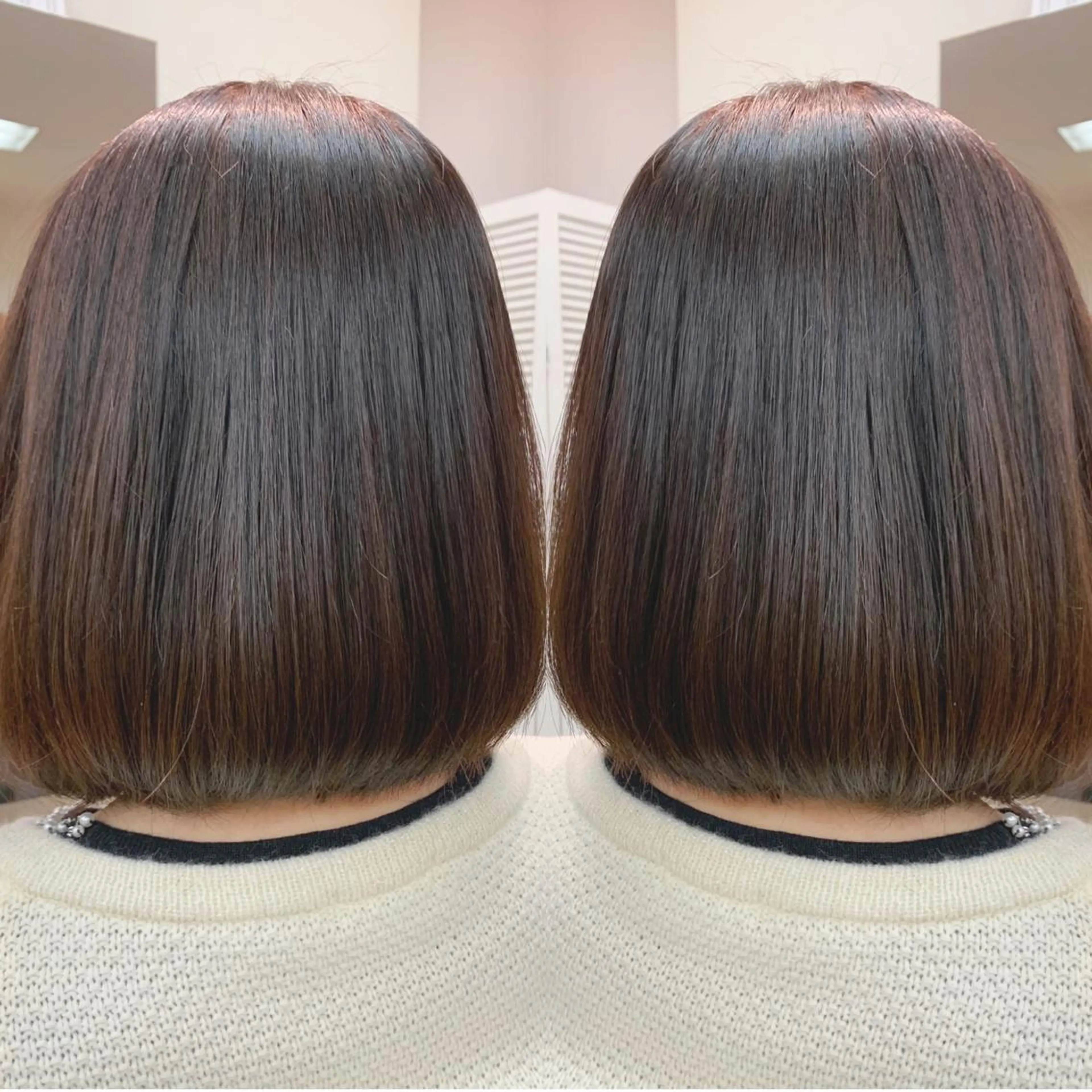 ショート 髪質改善 カット 縮毛矯正 H所属・H (エイチ) 烏丸御池店のヘアスタイル