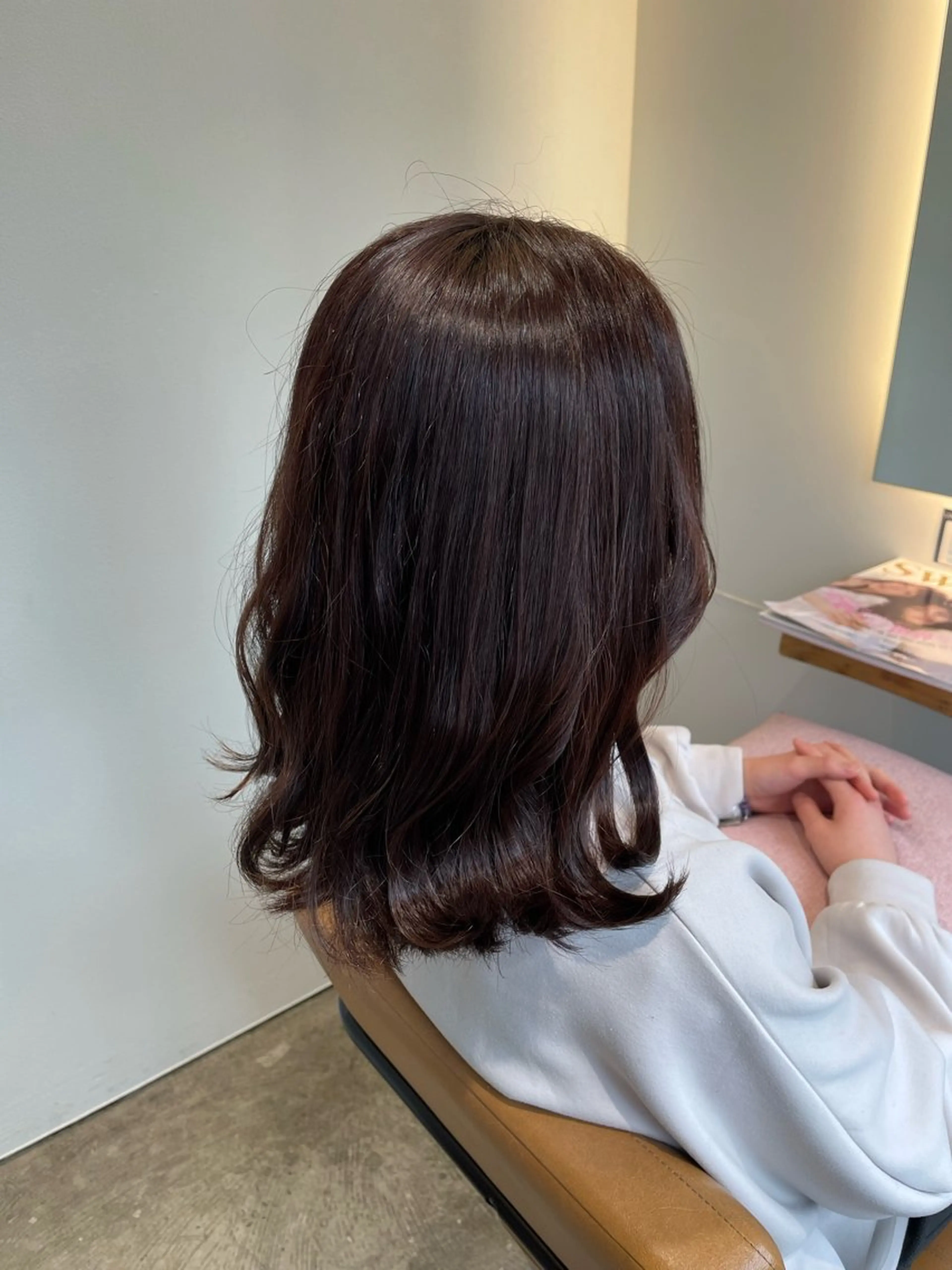 ミディアム カラー 透明感カラー ラベンダーカラー 似合わせカット カット ヘアカラー パーソナルカラー🌈 /骨格診断/ゆうきのヘアスタイル