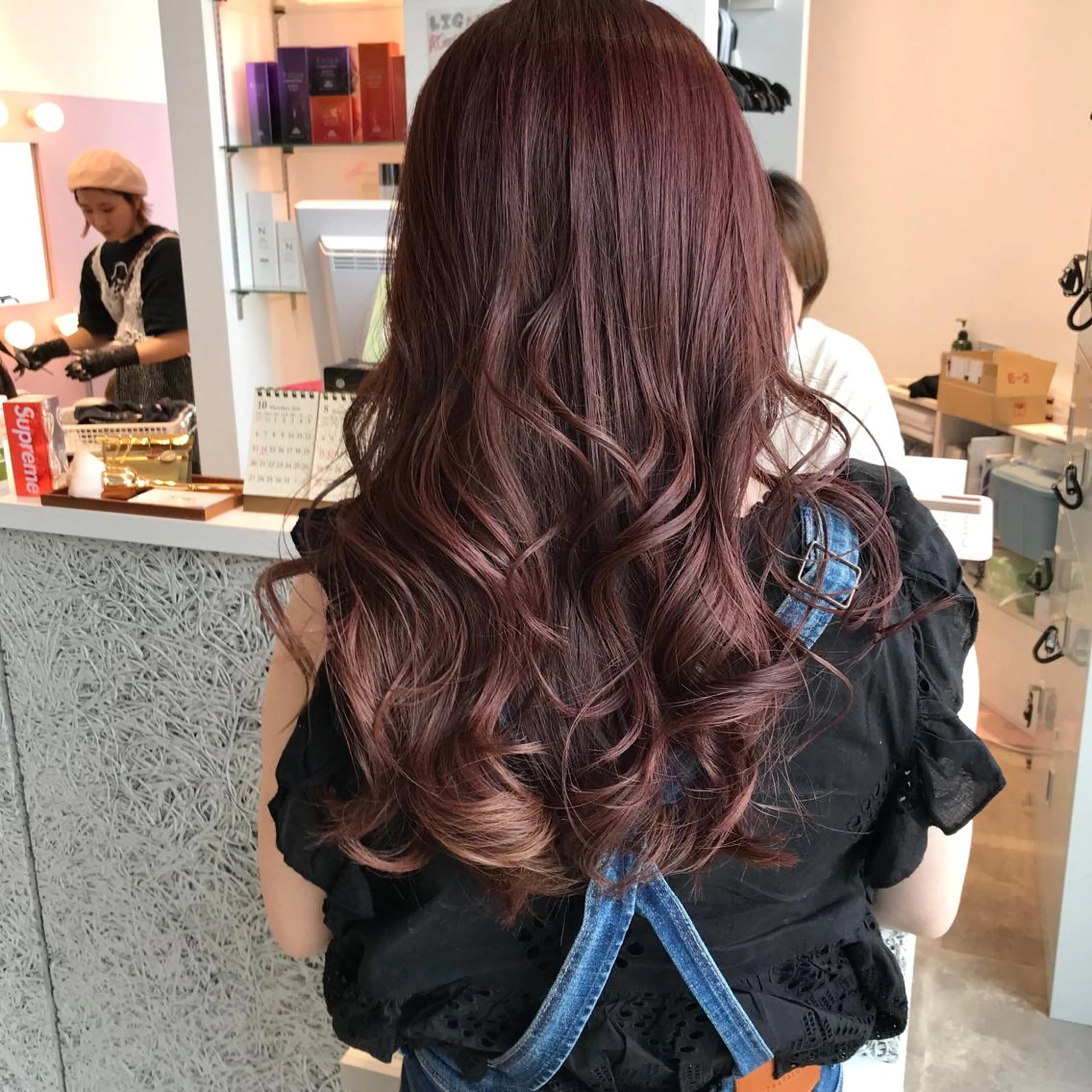 セミロング カット トリートメント 所渉/韓国レイヤー /ウルフカットのヘアスタイル