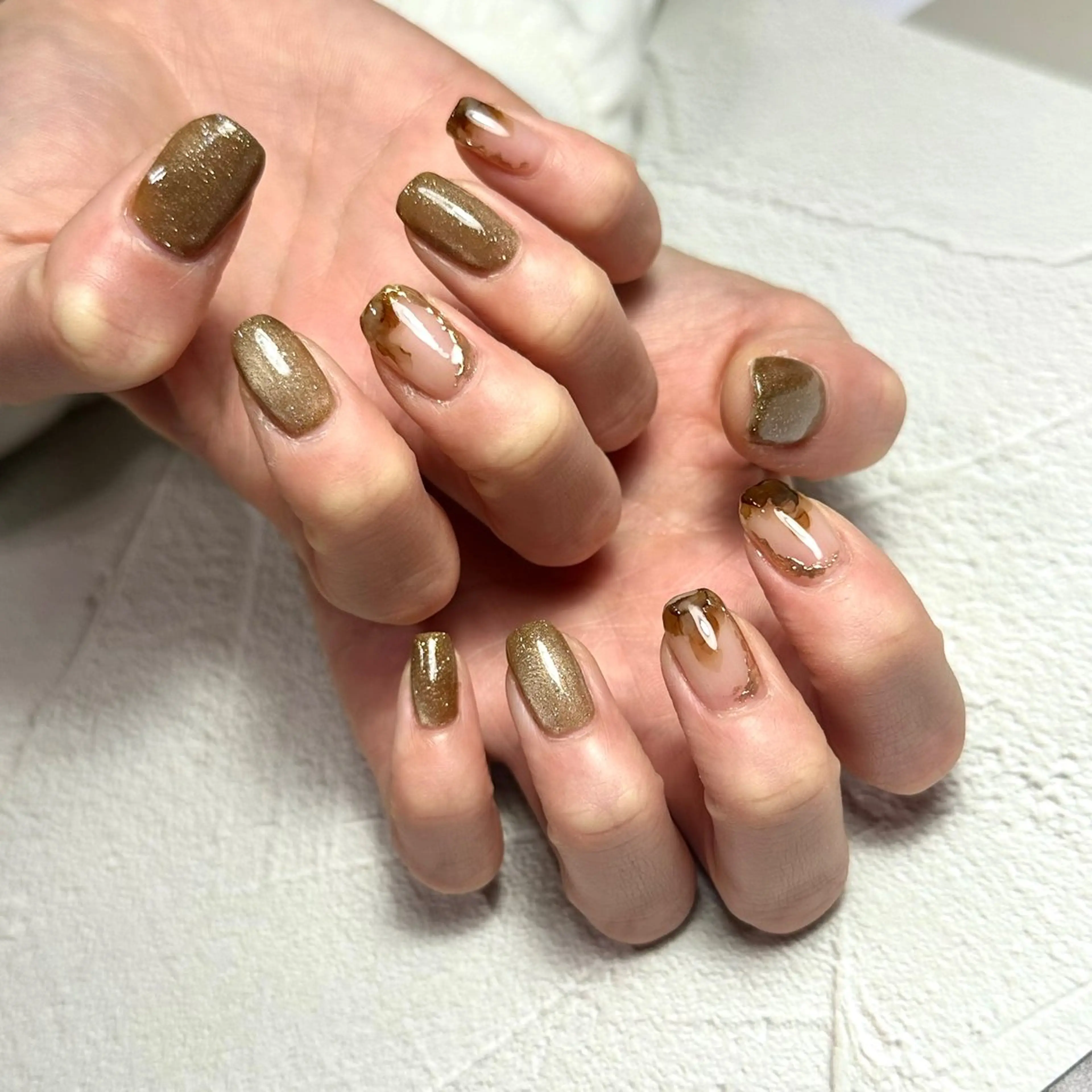 ネイル ニュアンスネイル ハンドネイル k halukaのネイルデザイン