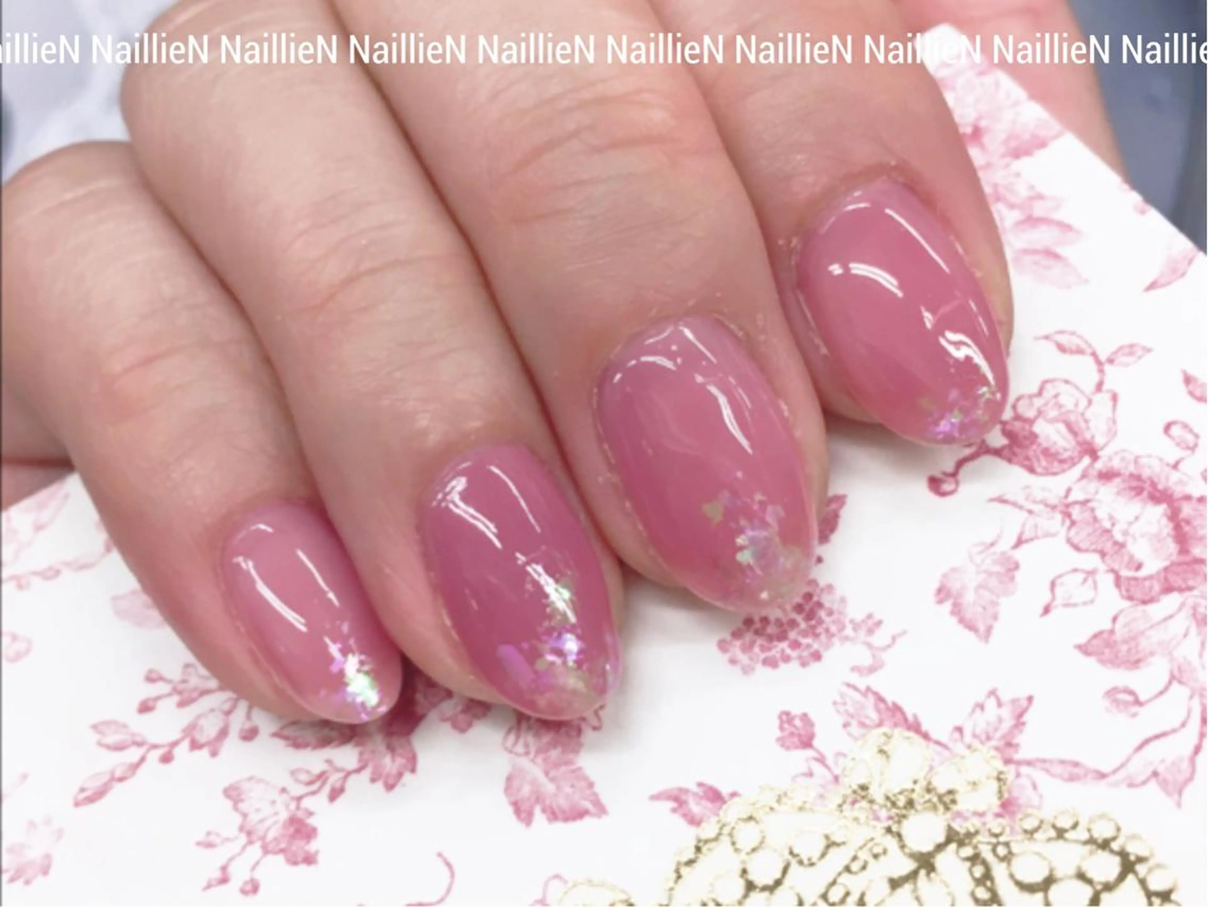 ネイル ピンク Nail lieNのネイルデザイン