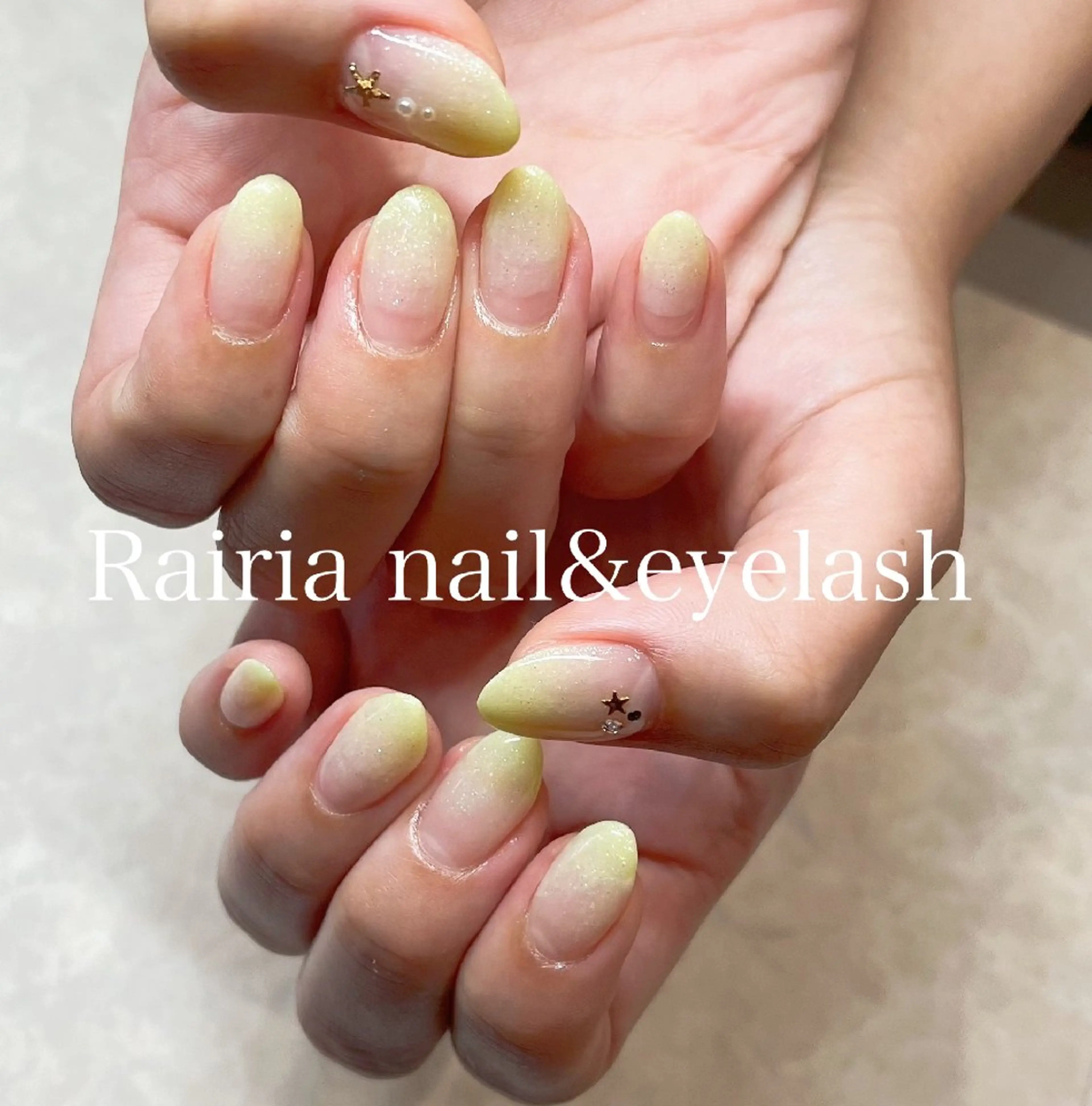 ネイル グラデーション Rairianail 小手指店のネイルデザイン