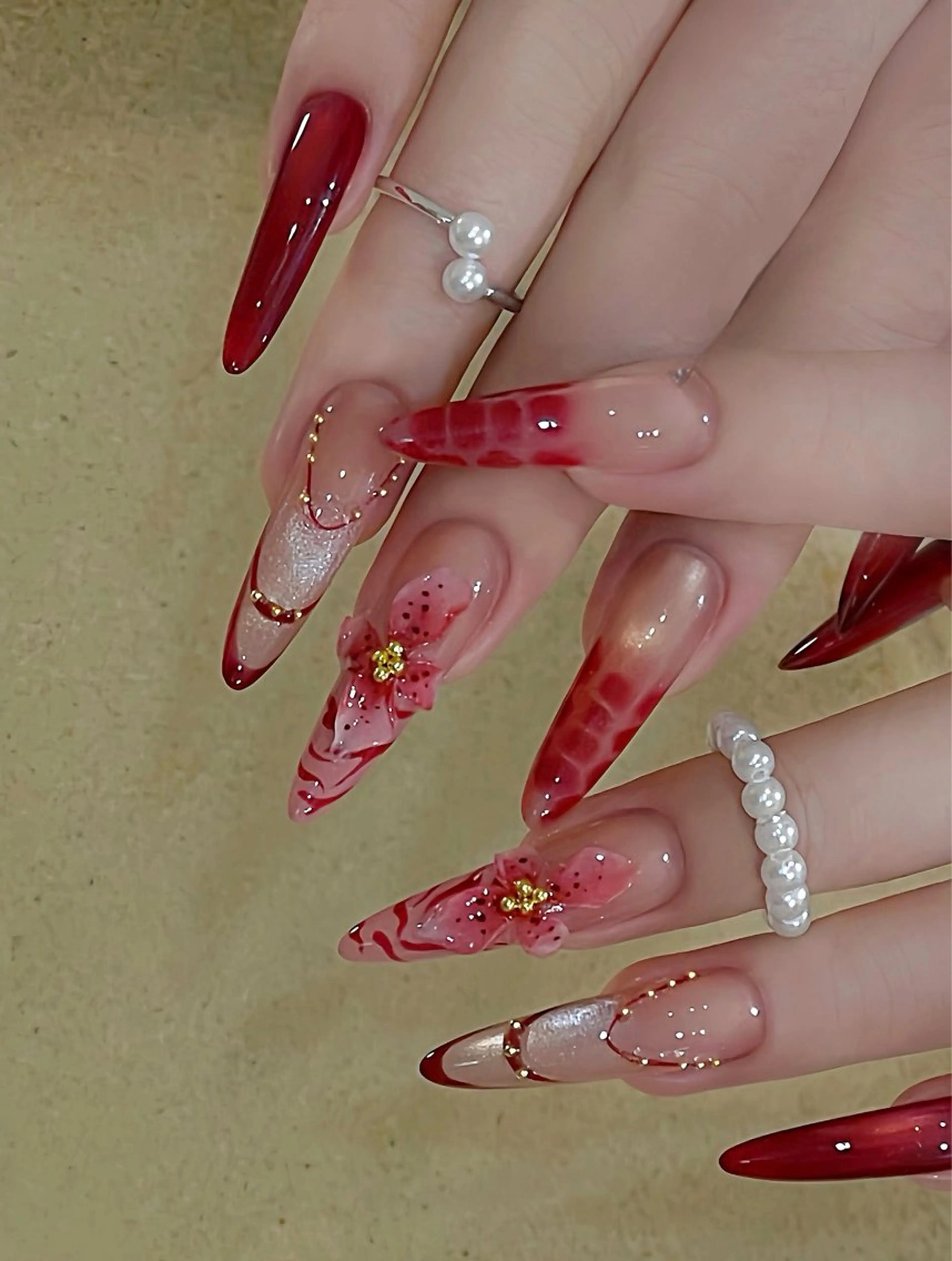 ネイル ハンドネイル 長さだし専門店 M2 rikaのネイルデザイン