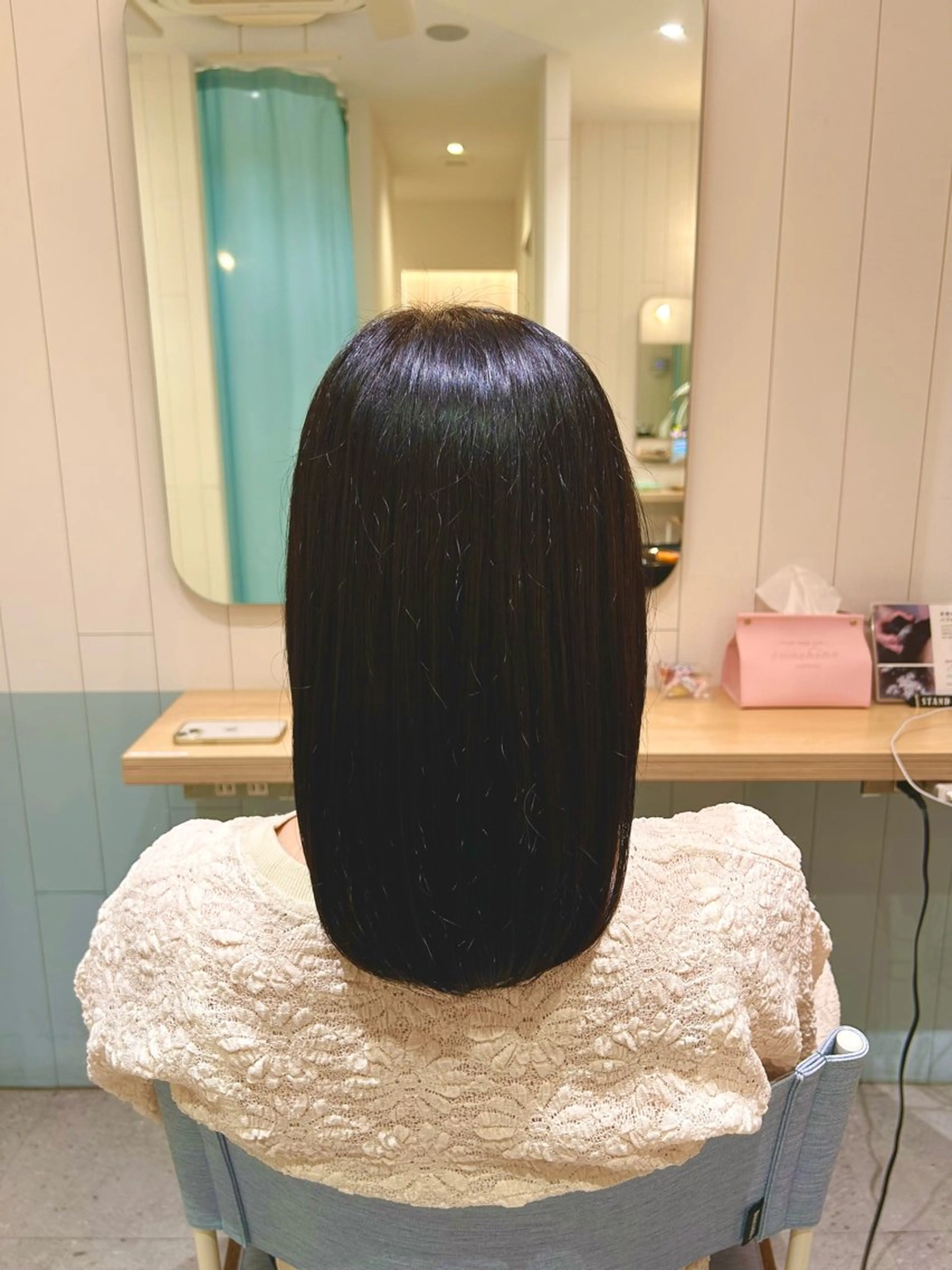ミディアム カラー ブラウンカラー トリートメント カラーのみ 🌴小駒杏花🌺のヘアスタイル