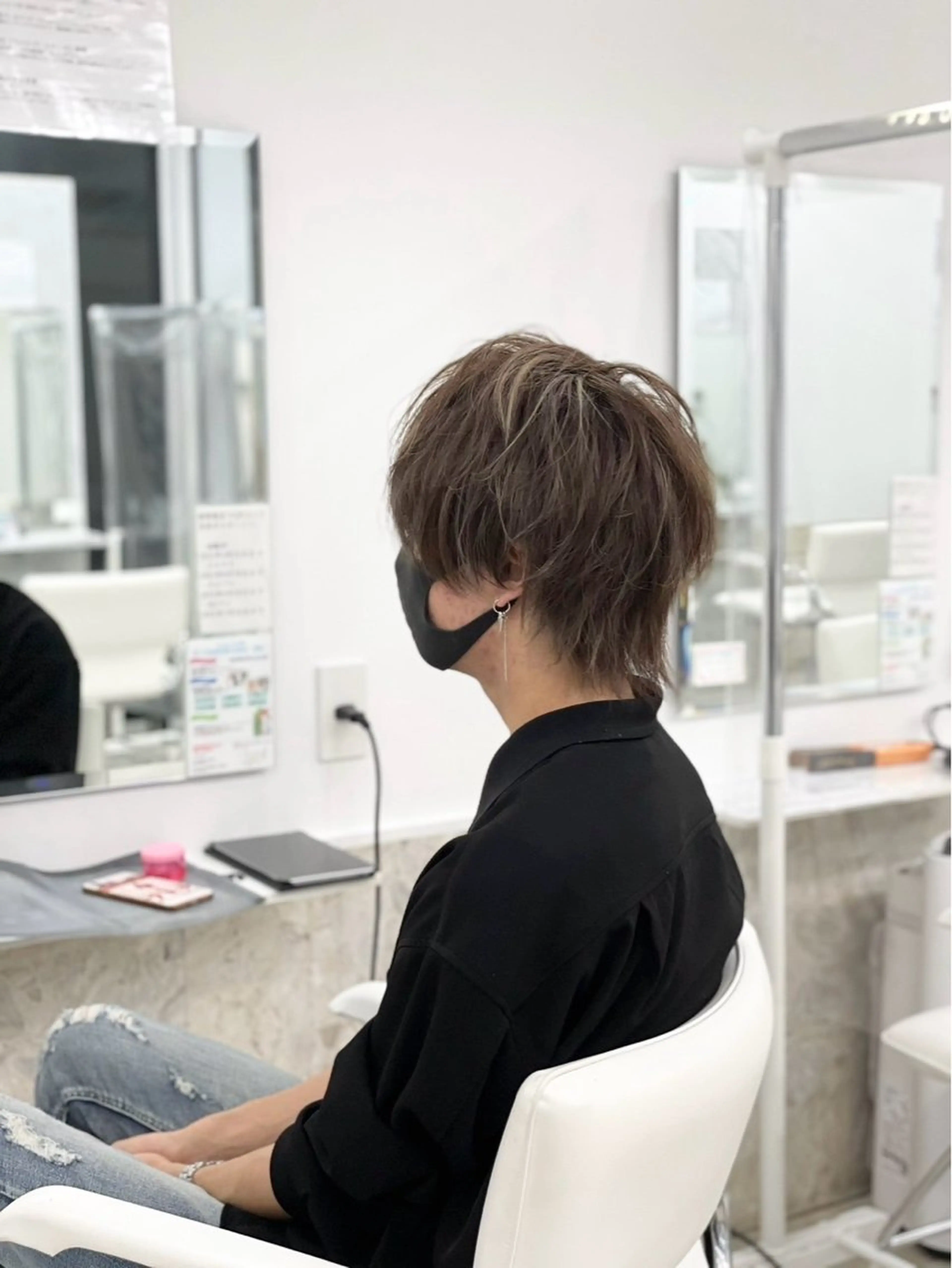 メンズ メンズウルフカット ウルフカット 🍀メンズ特化型🍀 渡邉太耀のヘアスタイル