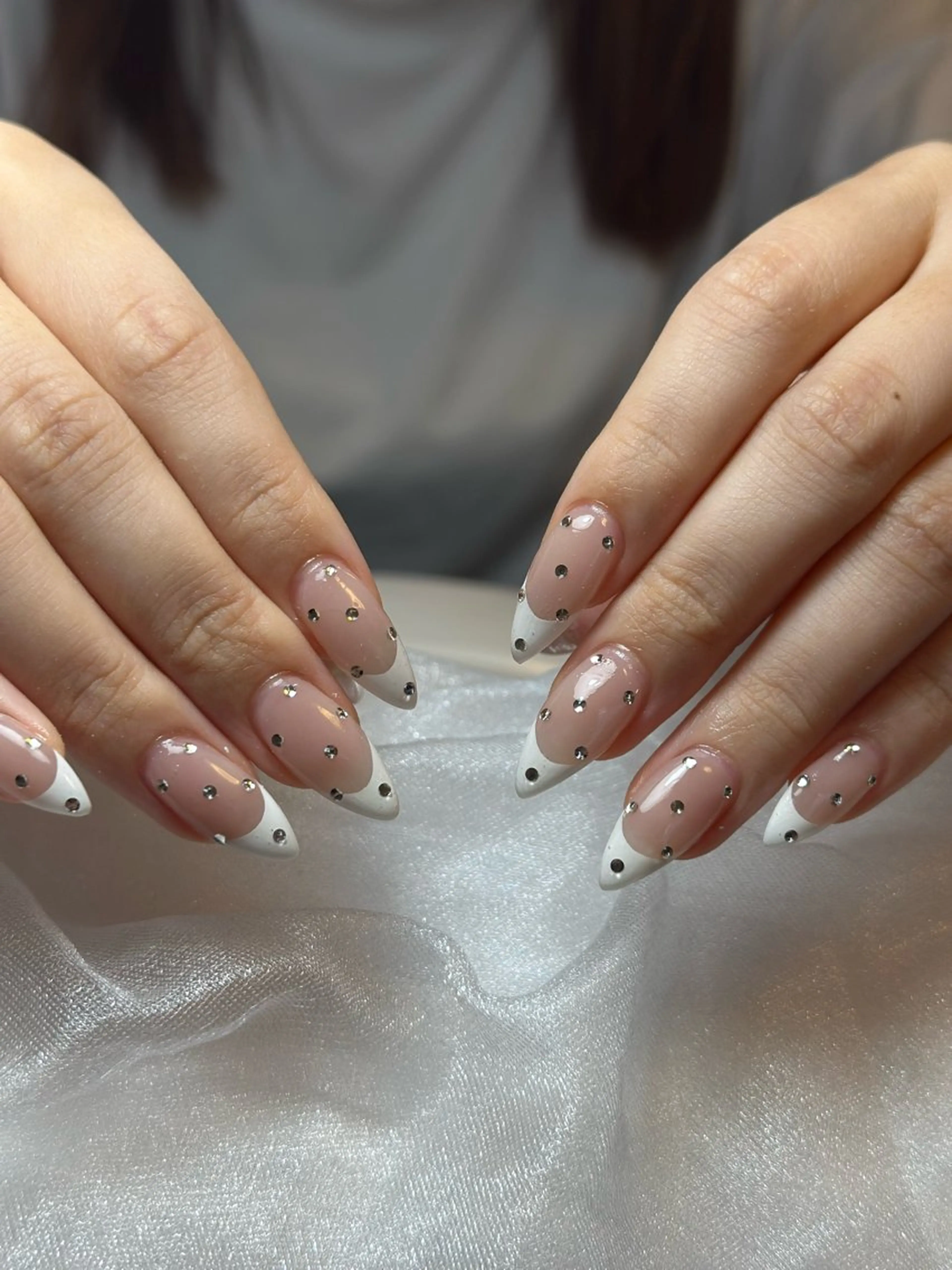 ネイル フレンチネイル ハンドネイル LadyNail aoiのネイルデザイン