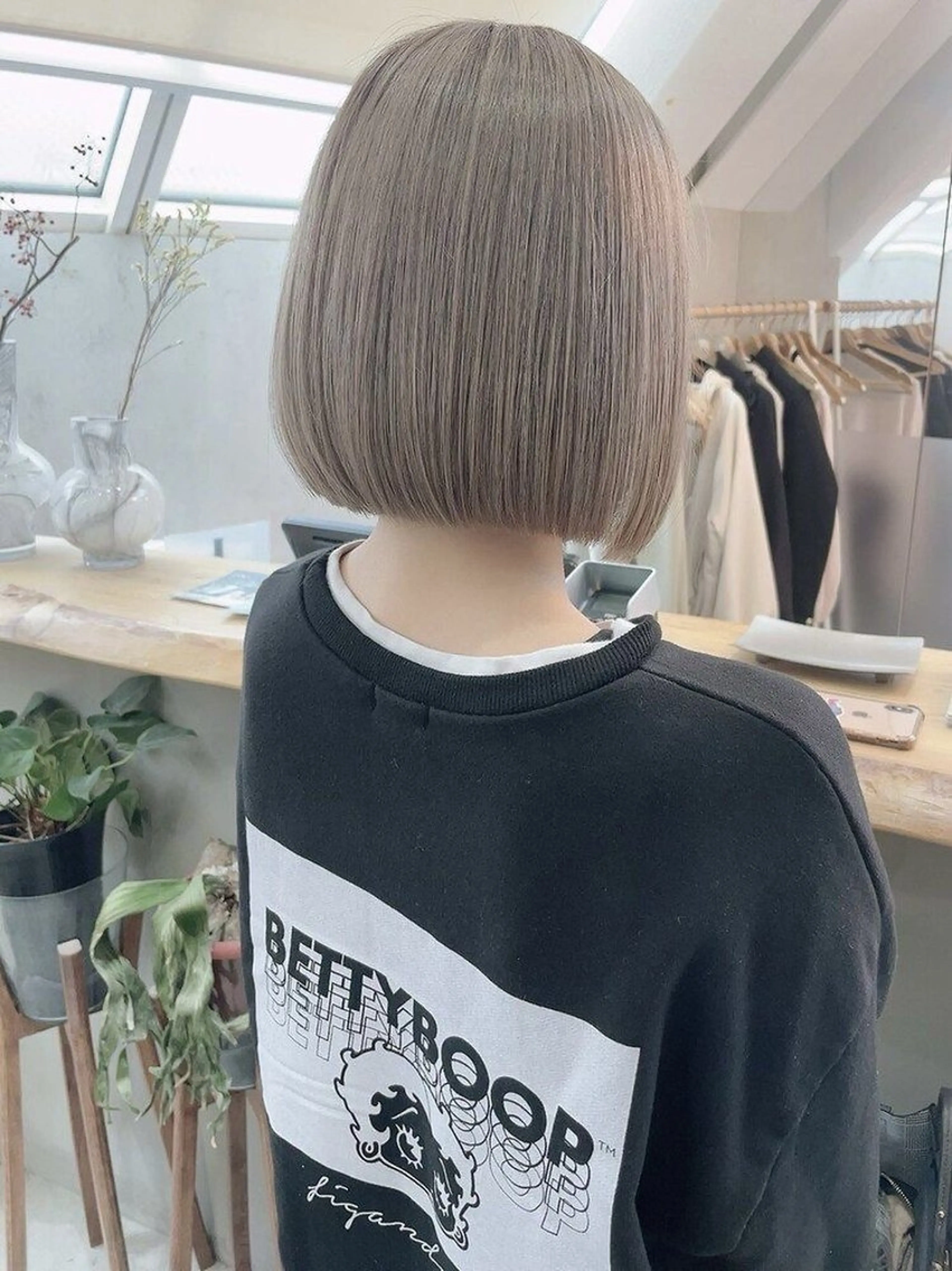 ショート 🌷ボブ/ハイライト /tomomi🌷のヘアスタイル