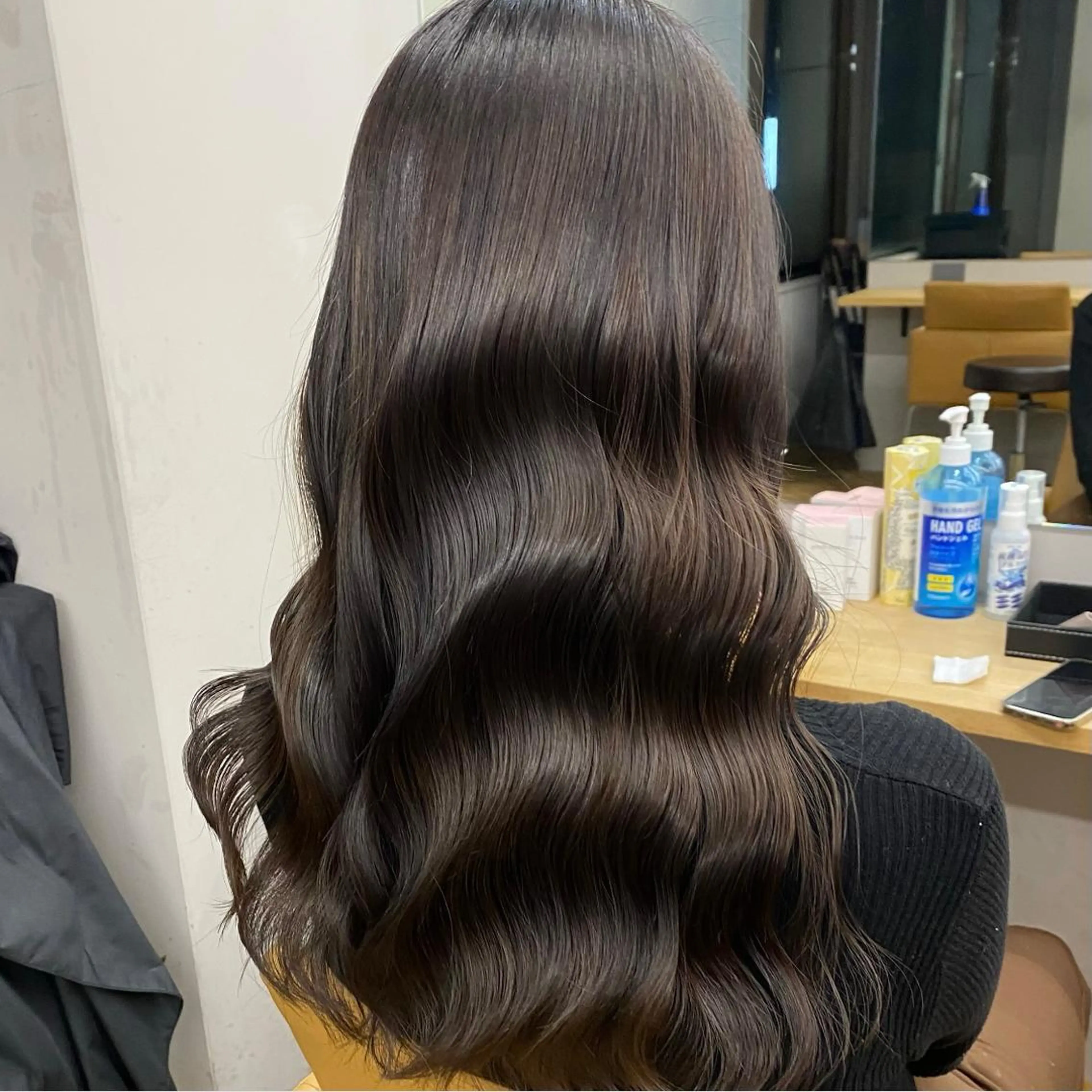 セミロング カラー イルミナカラー トリートメント カット ヘアカラー トリートメント ヘアセット wehlen【ヴェーレン】所属・プル艶職人/ にしものヘアスタイル