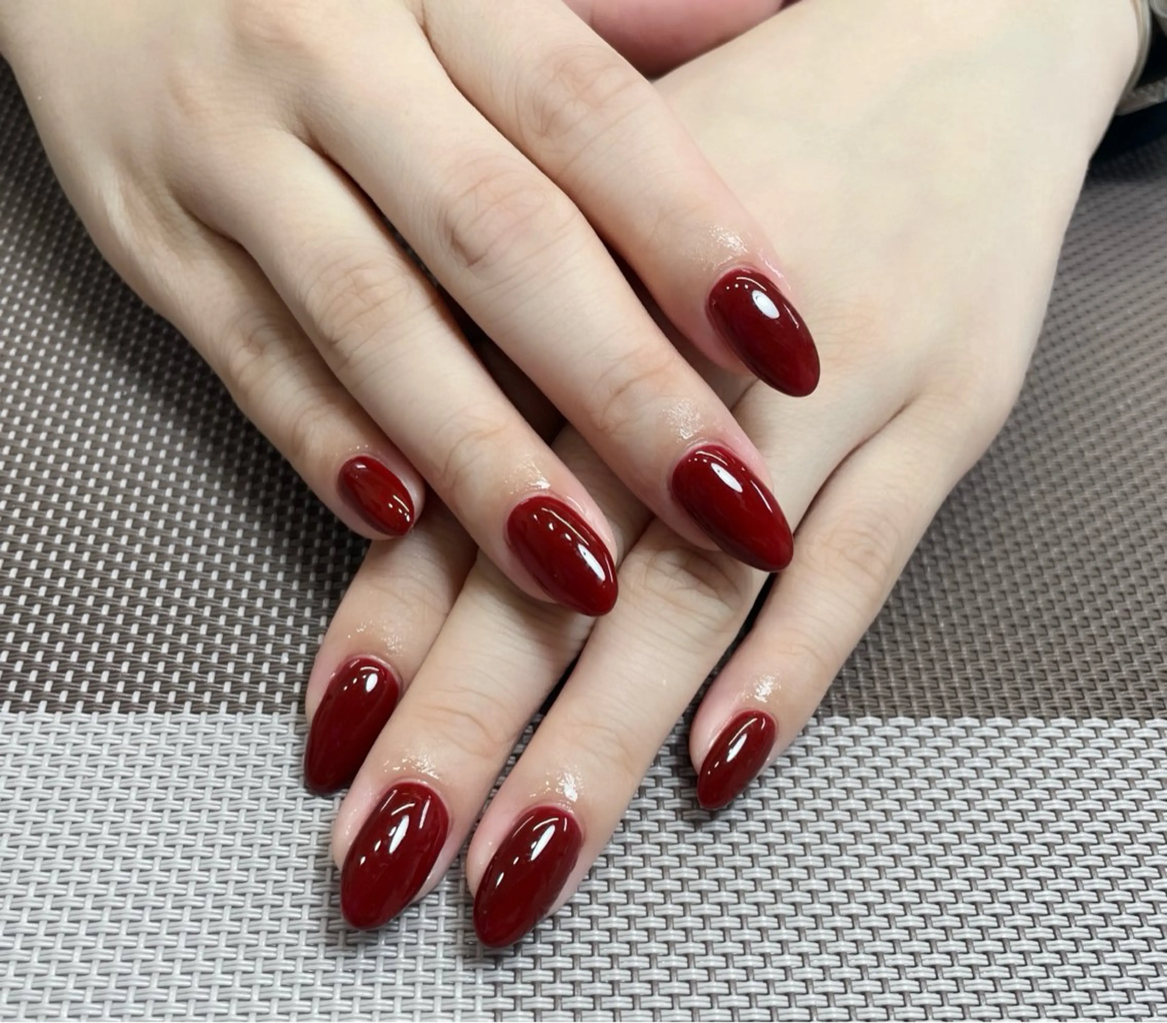 ネイル チークネイル 長さ出し フレンチネイル グラデーション キラキラネイル MEO NAILのネイルデザイン