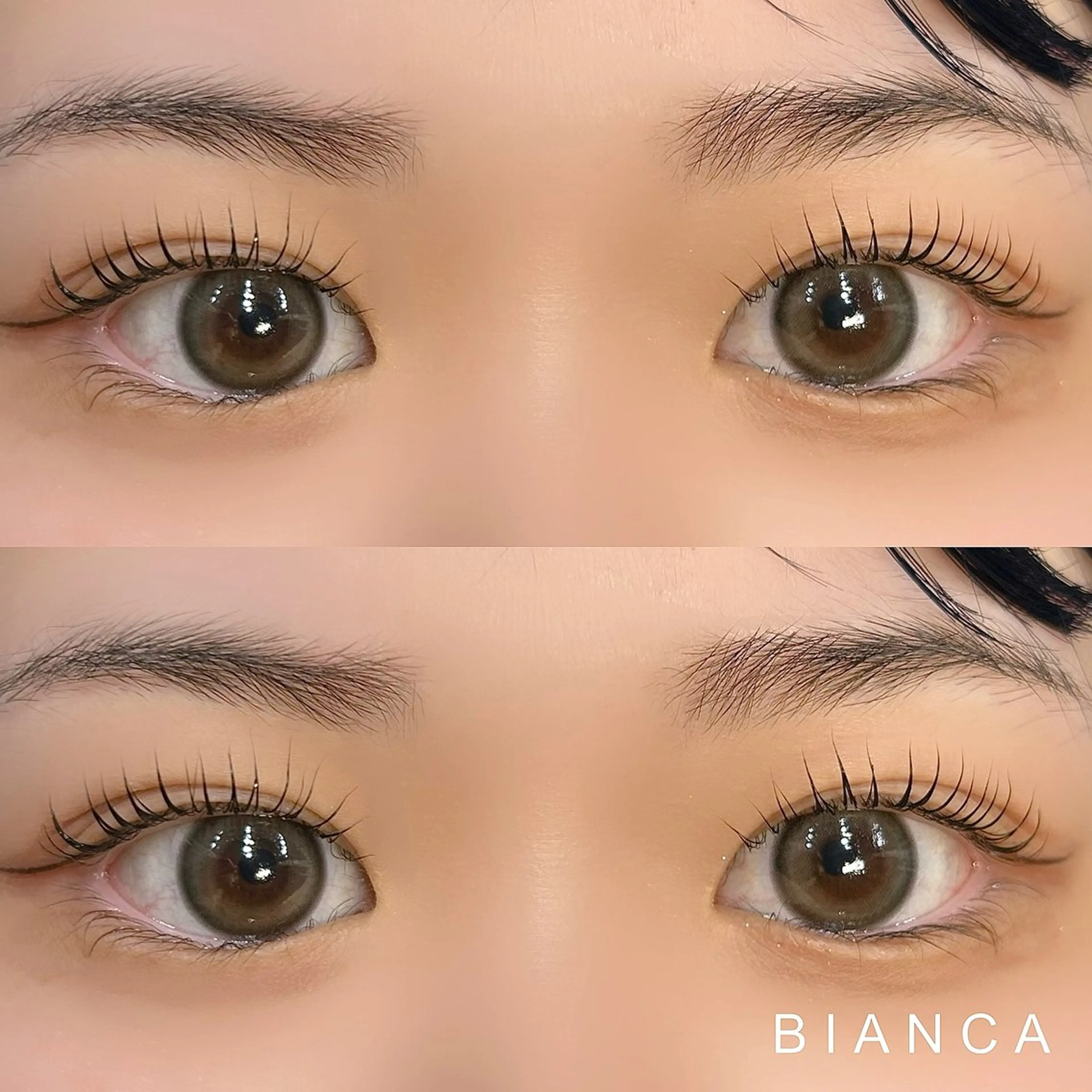 マツエク・マツパ マツパ Bianca笹塚🩶 kakoのマツエク・マツパデザイン