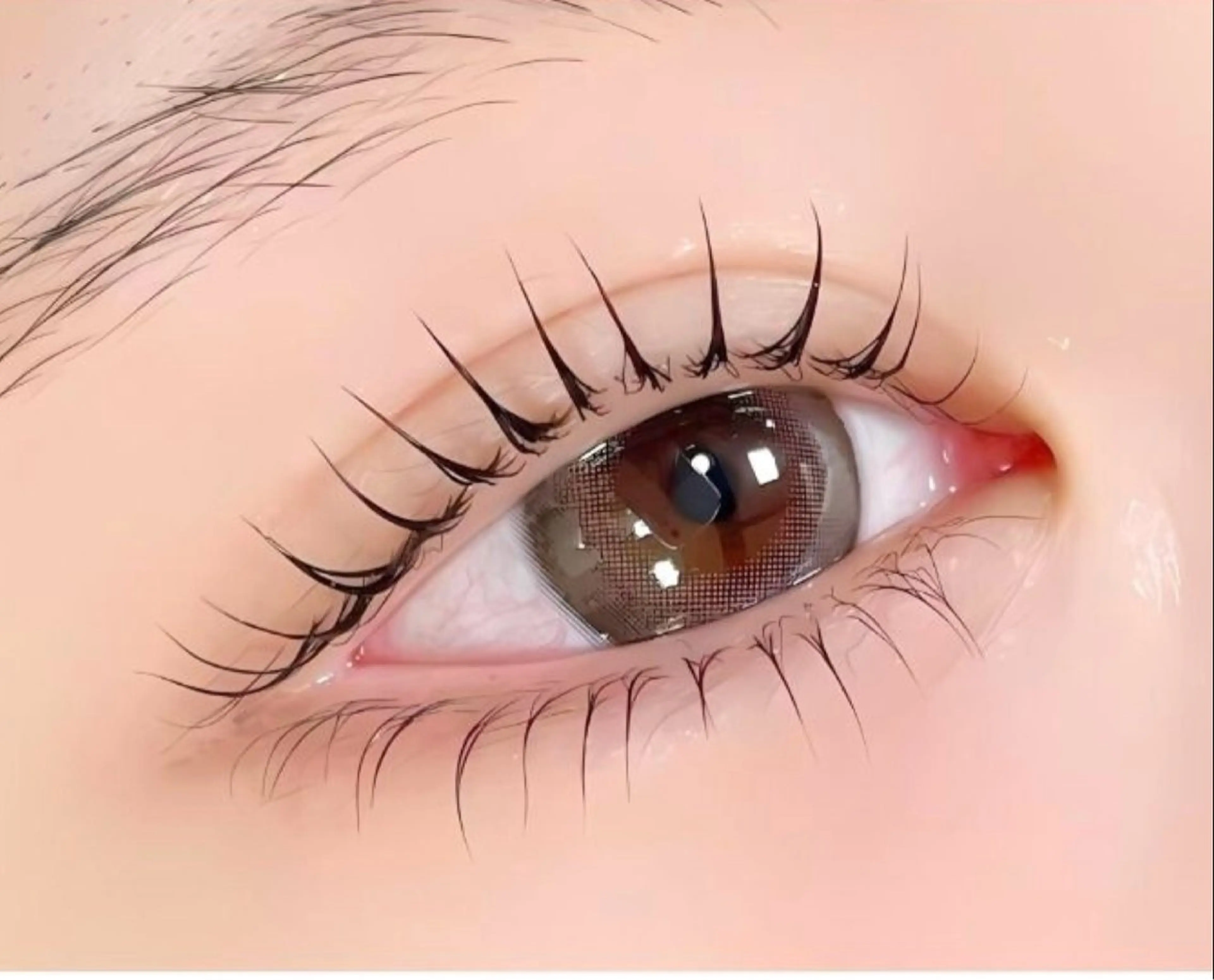 上下まつげパーマ👀の写真