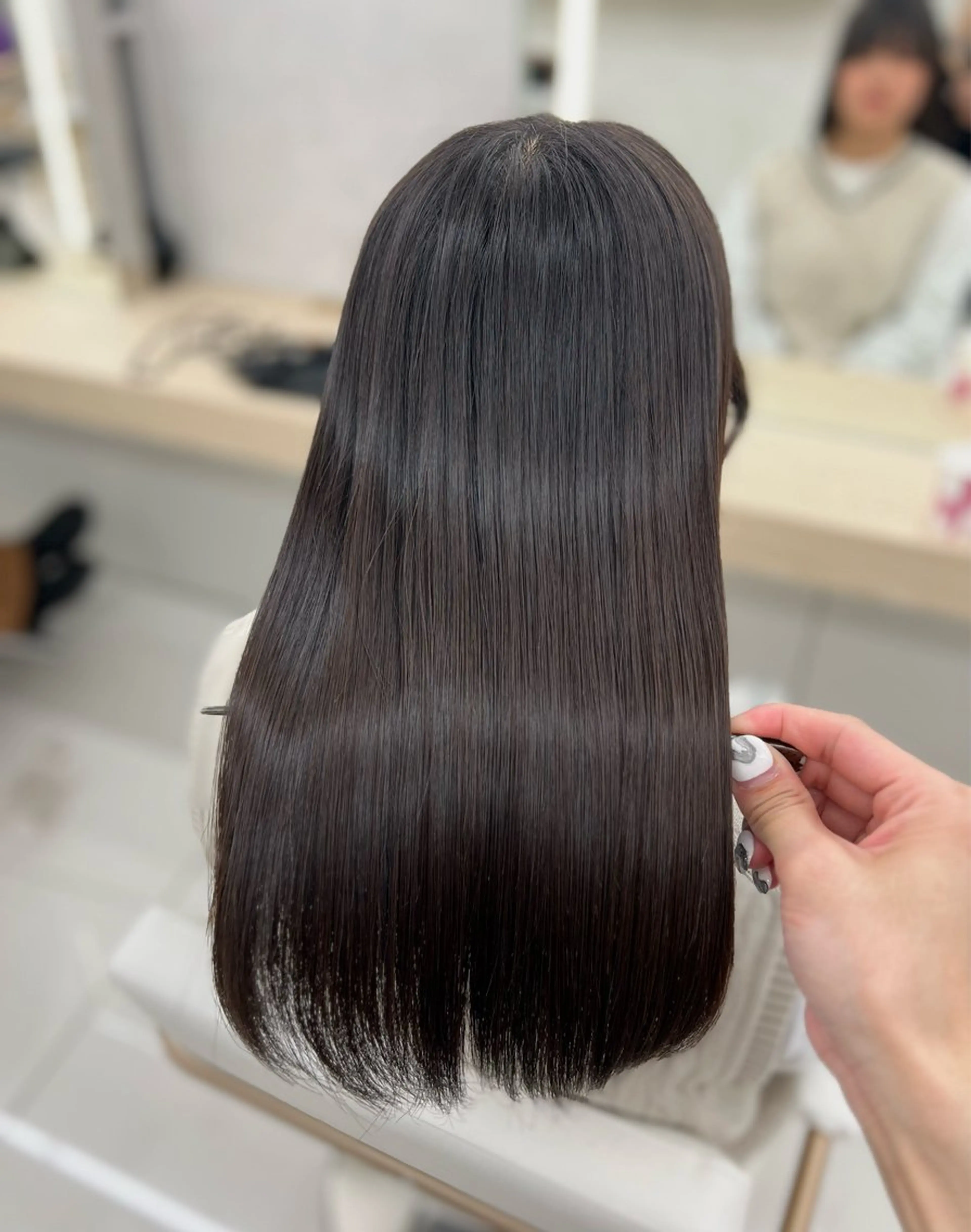 ロング カット トリートメント レイヤー×透明感 🇰🇷鈴木啓太のヘアスタイル