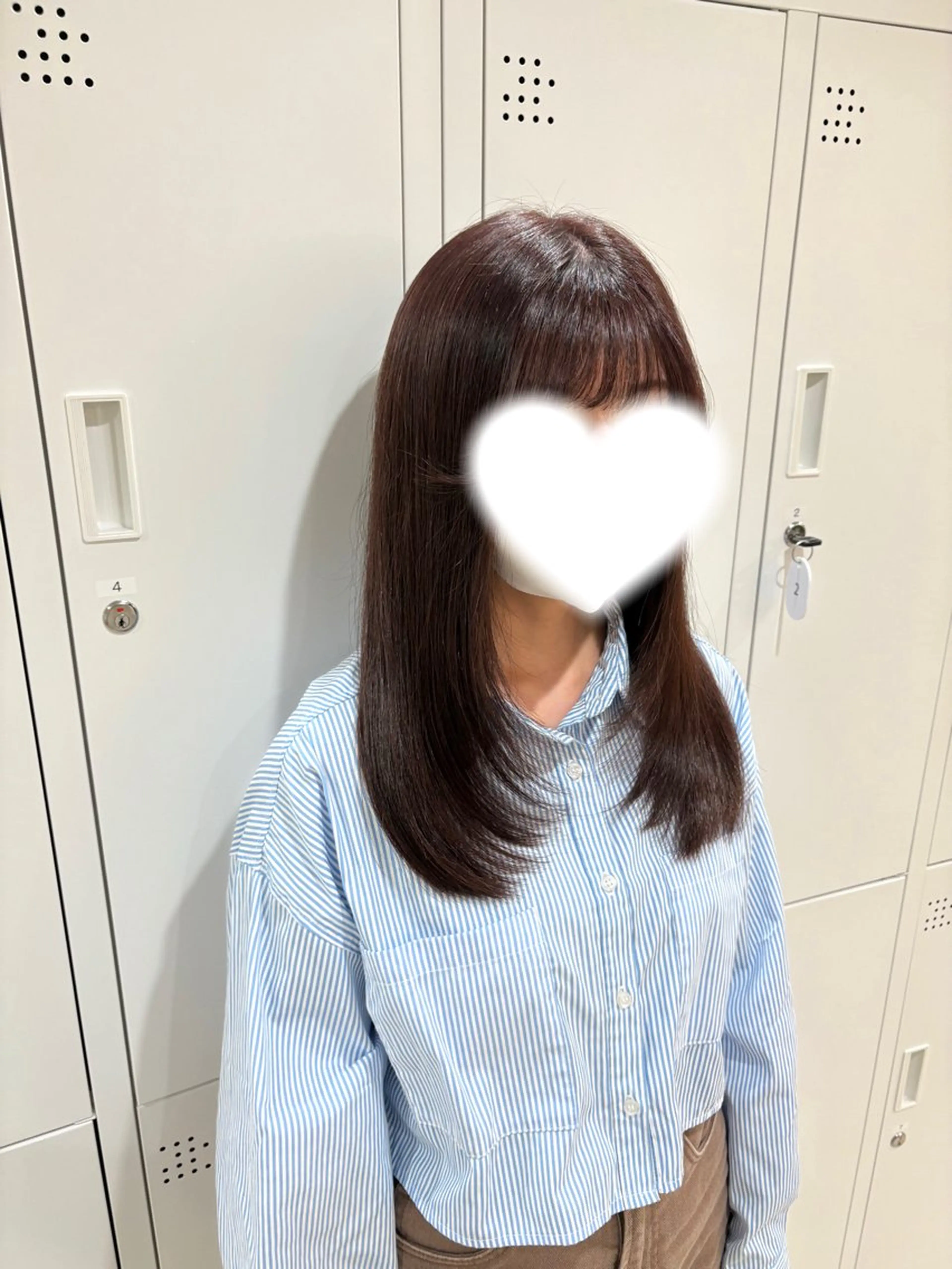カット＋ワンメイクカラーモデル🥣説明確認必須⚠️の写真