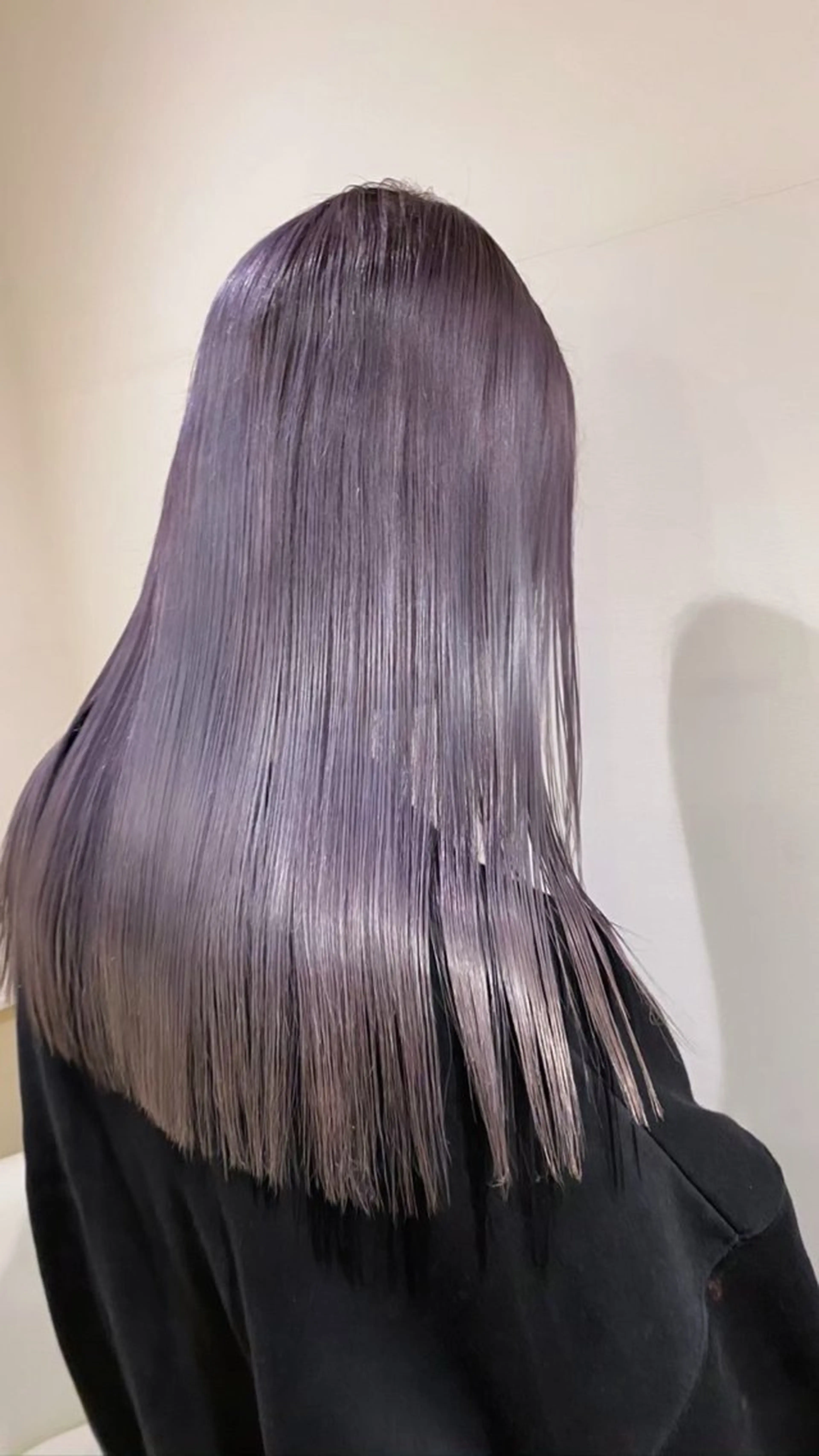 ロング ヘアカラー 髪質改善×韓国 レイヤー ひかるのヘアスタイル