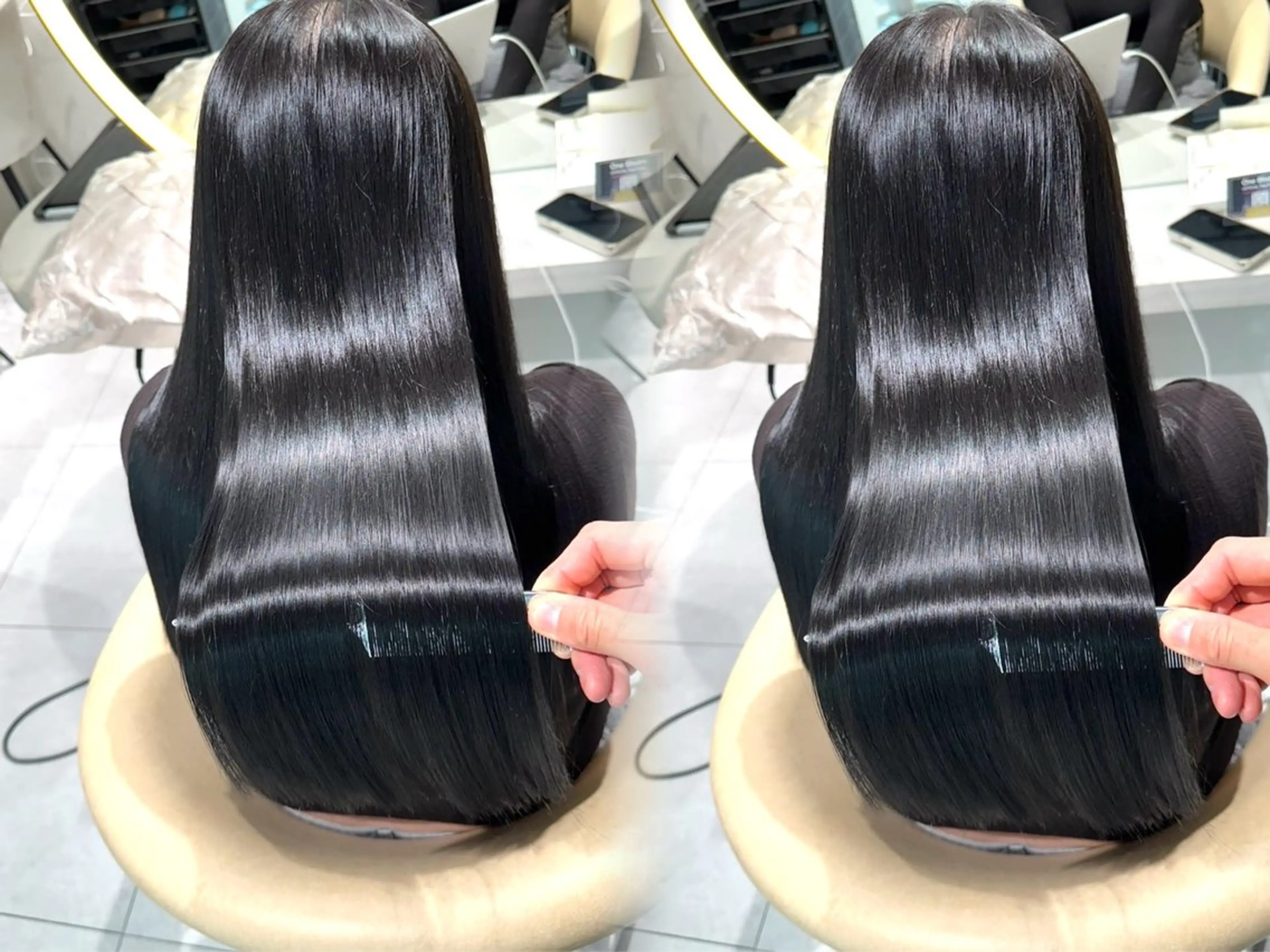 ロング 縮毛矯正 カット 縮毛矯正 トリートメント お悩み解決特化美容師 🌟本郷壮一郎のヘアスタイル