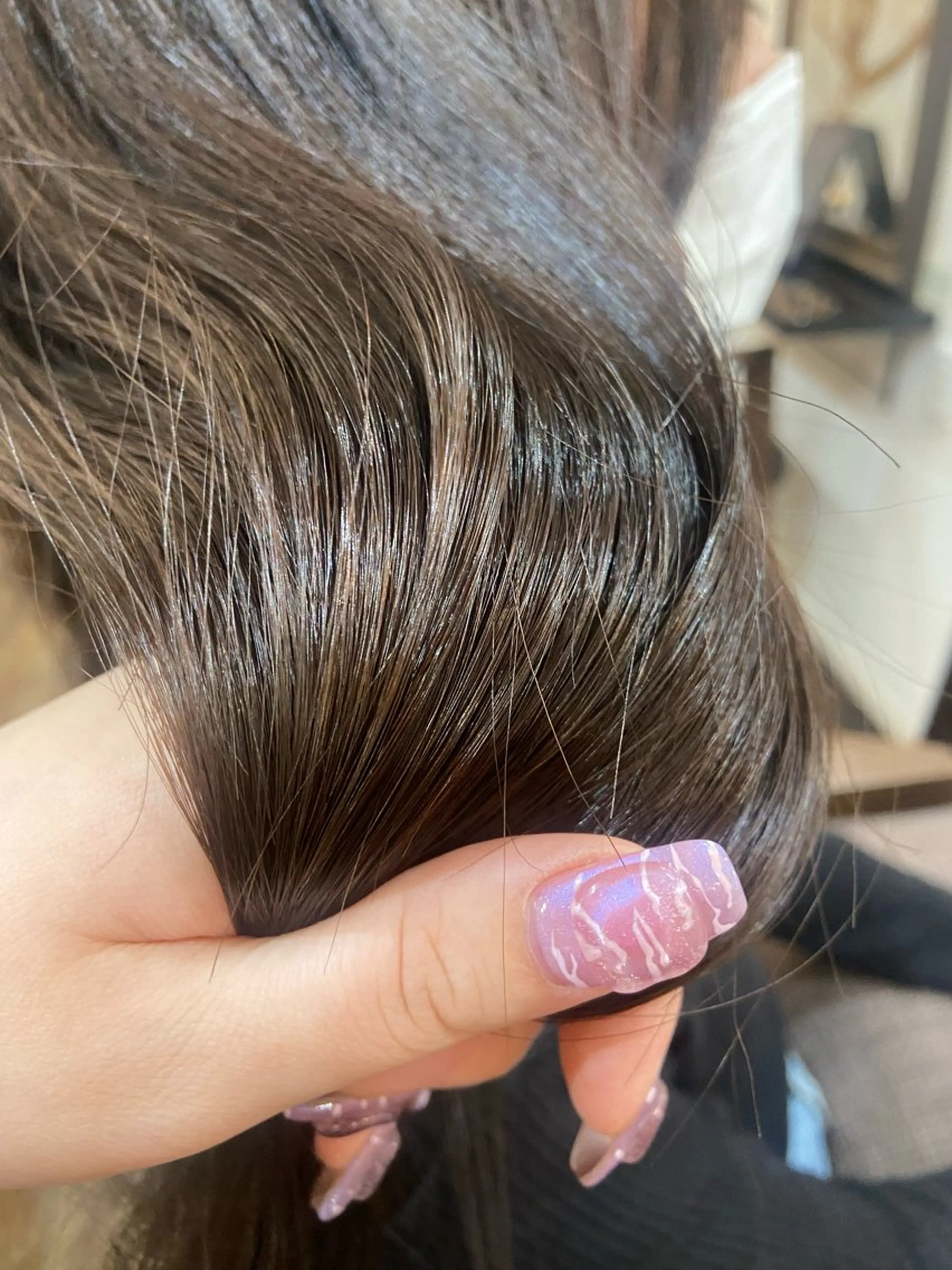 ロング カット ヘアカラー トリートメント Lamana所属・透明感カラー/ 加瀬たまものヘアスタイル
