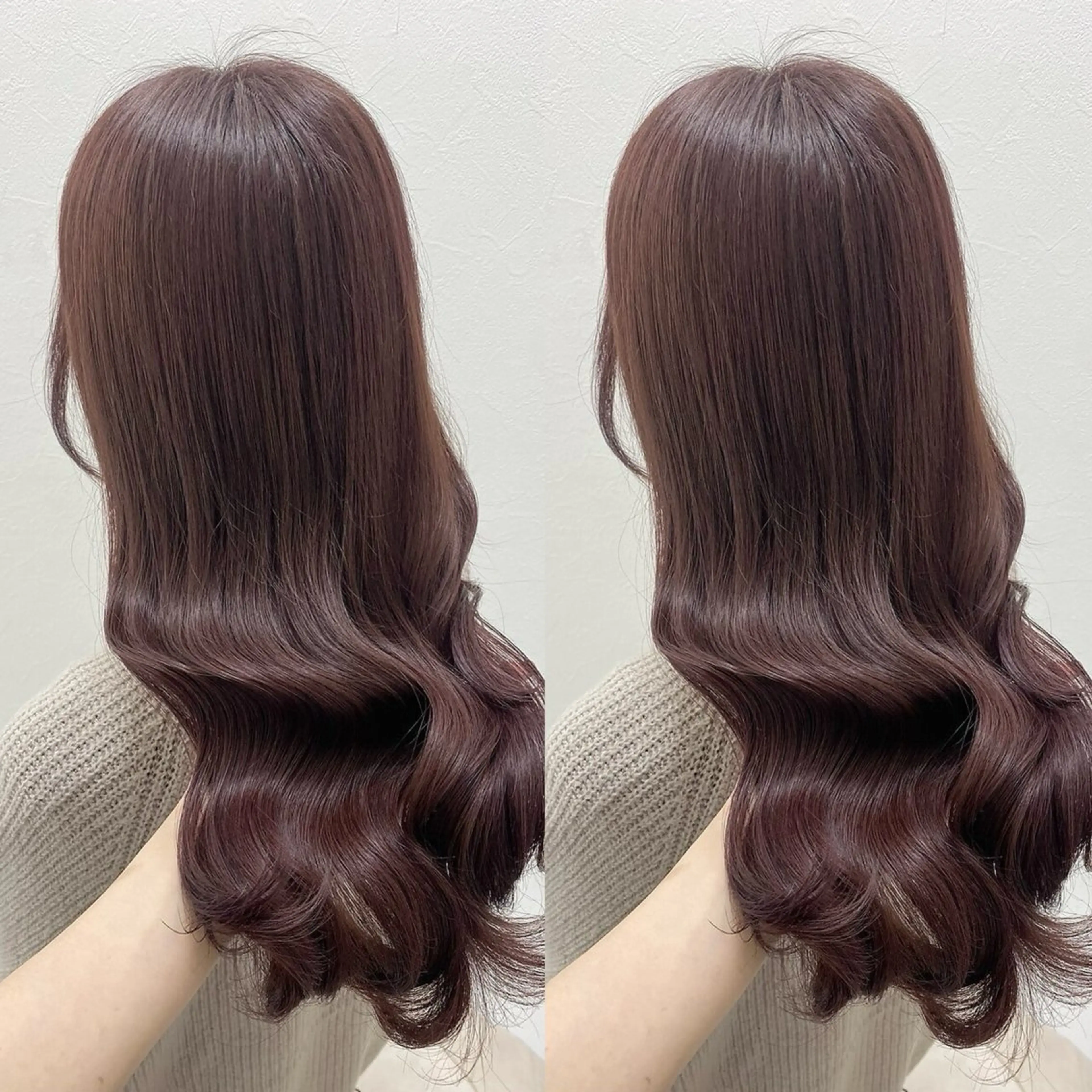 ロング ヘアカラー 透明感カラー/まつ毛 パーマ/のの🍒のマツエク・マツパデザイン