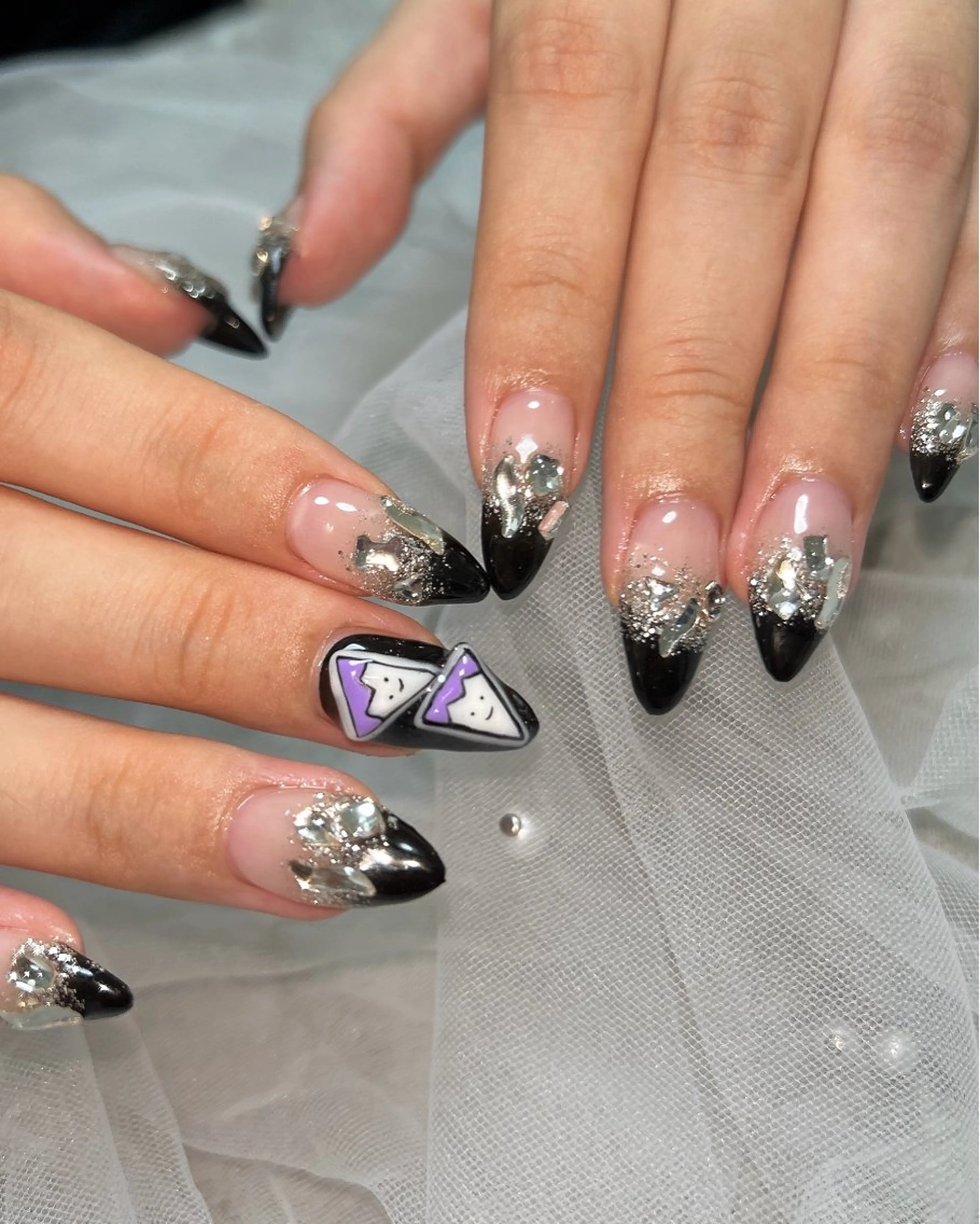 ネイル アートネイル ハンドネイル ten nail salon　かえでのネイルデザイン