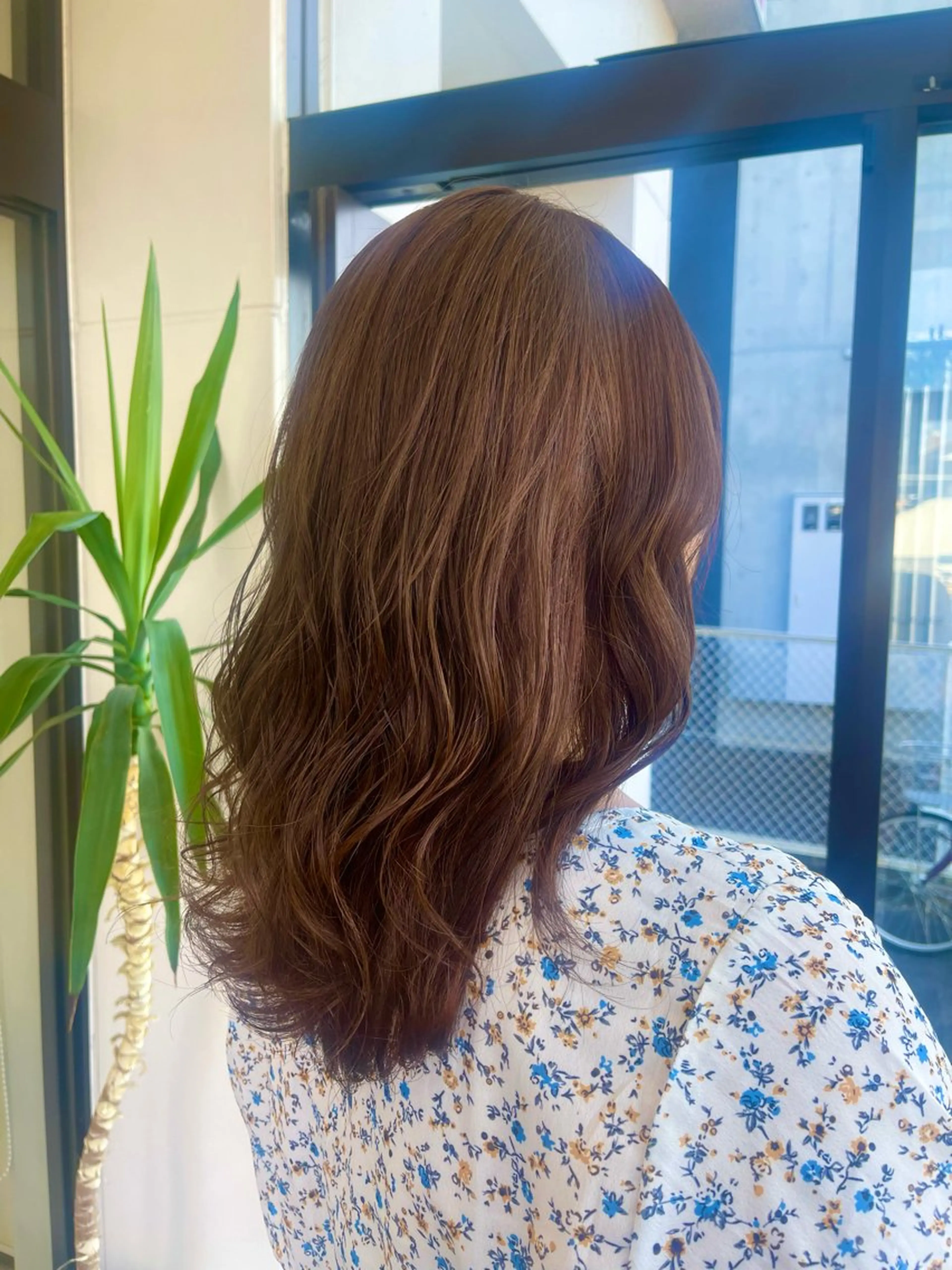 セミロング ヘアカラー BENI仙台柳生店 HIGUCHI🎀のヘアスタイル