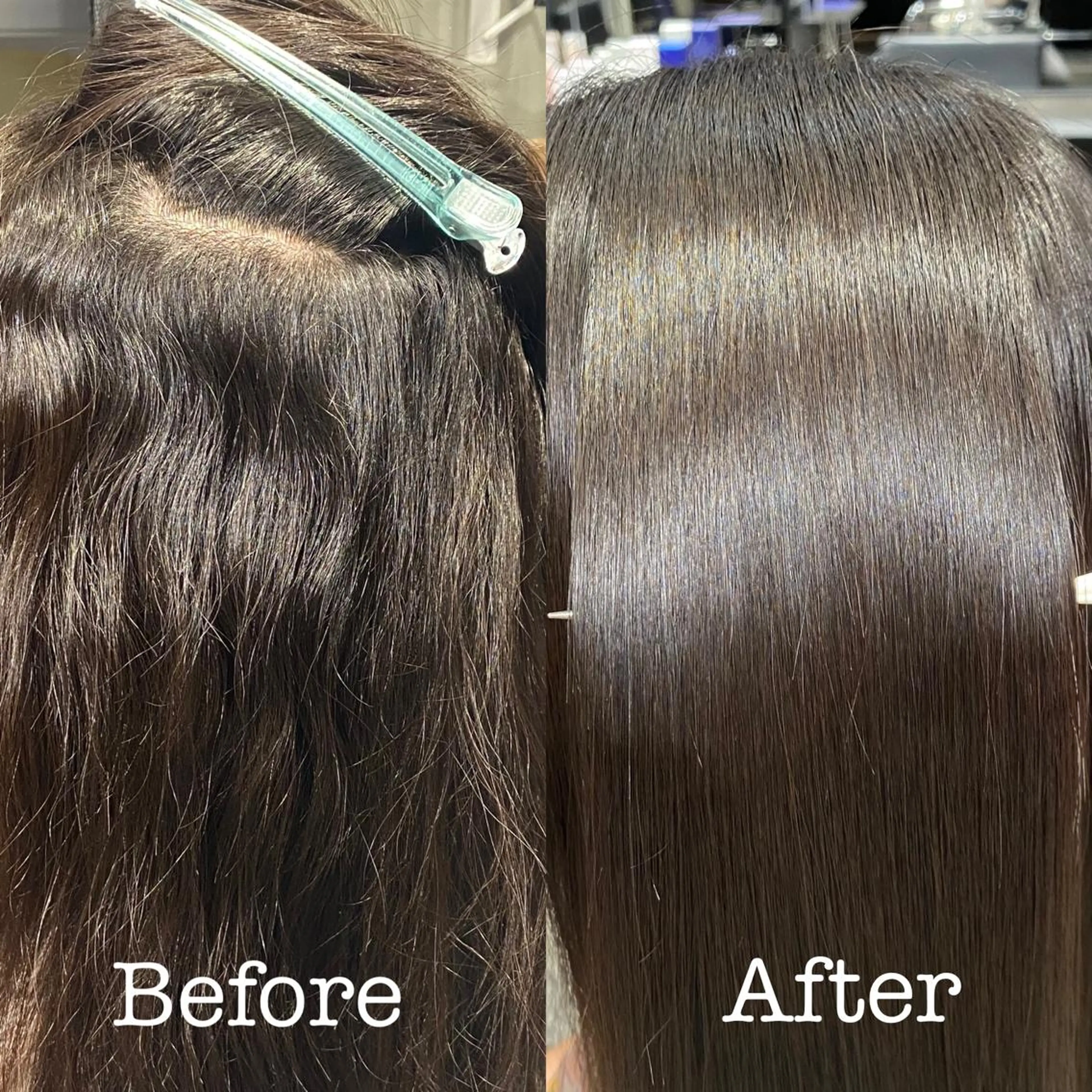 ミディアム 縮毛矯正 Mogami Kengoのヘアスタイル
