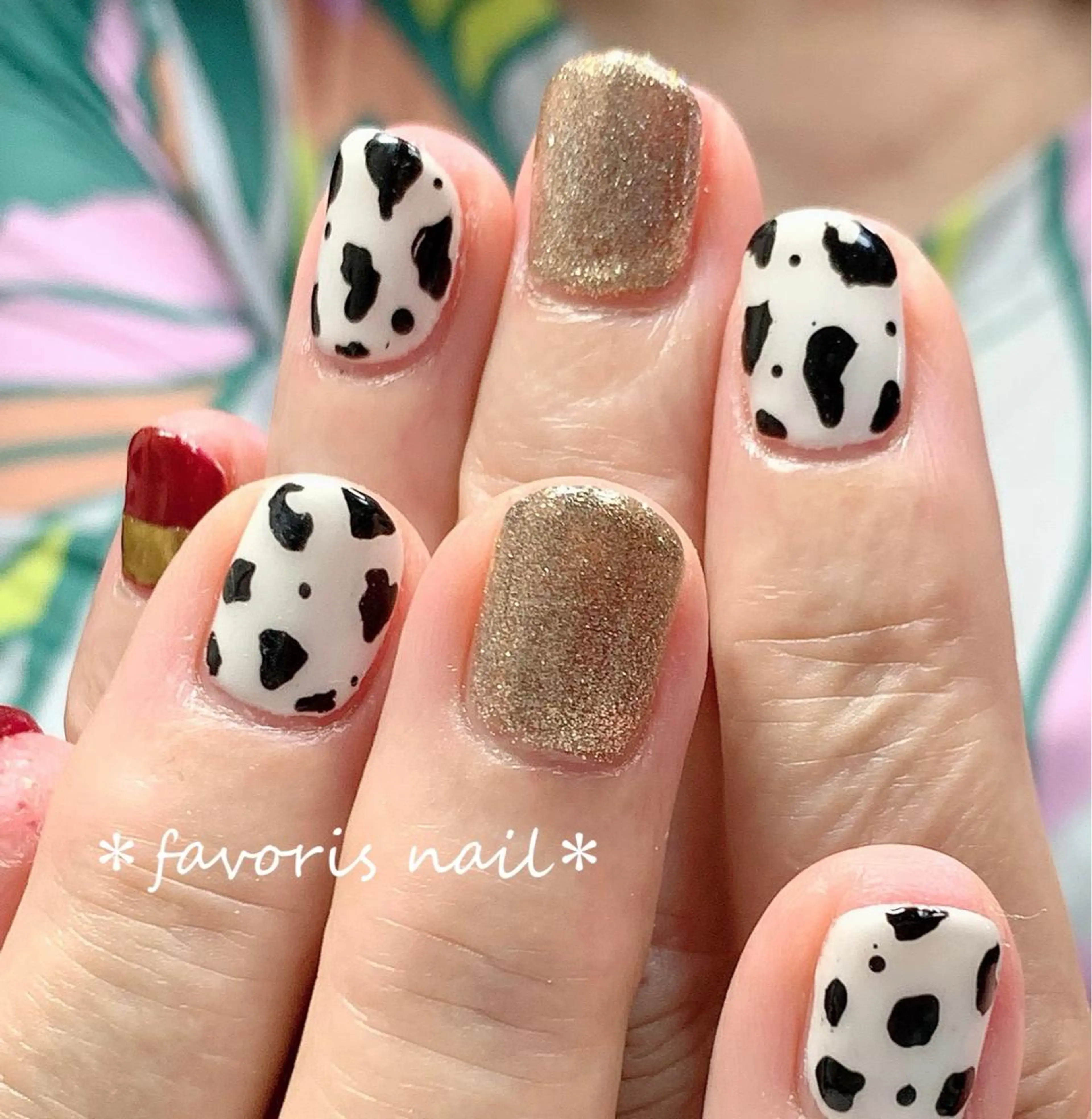 ネイル ハンドネイル favoris nail🌼のネイルデザイン