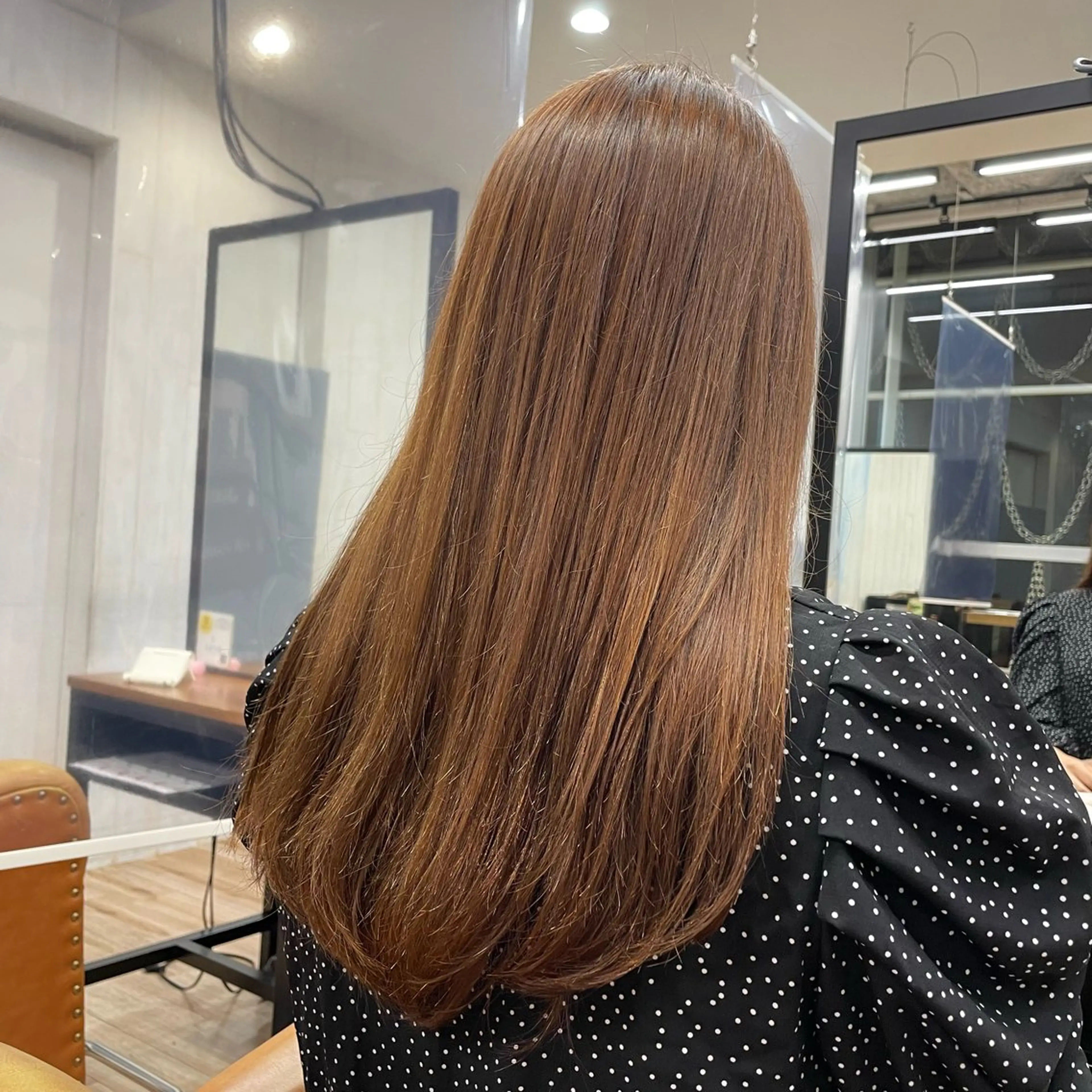 ロング 石本 眞優のヘアスタイル