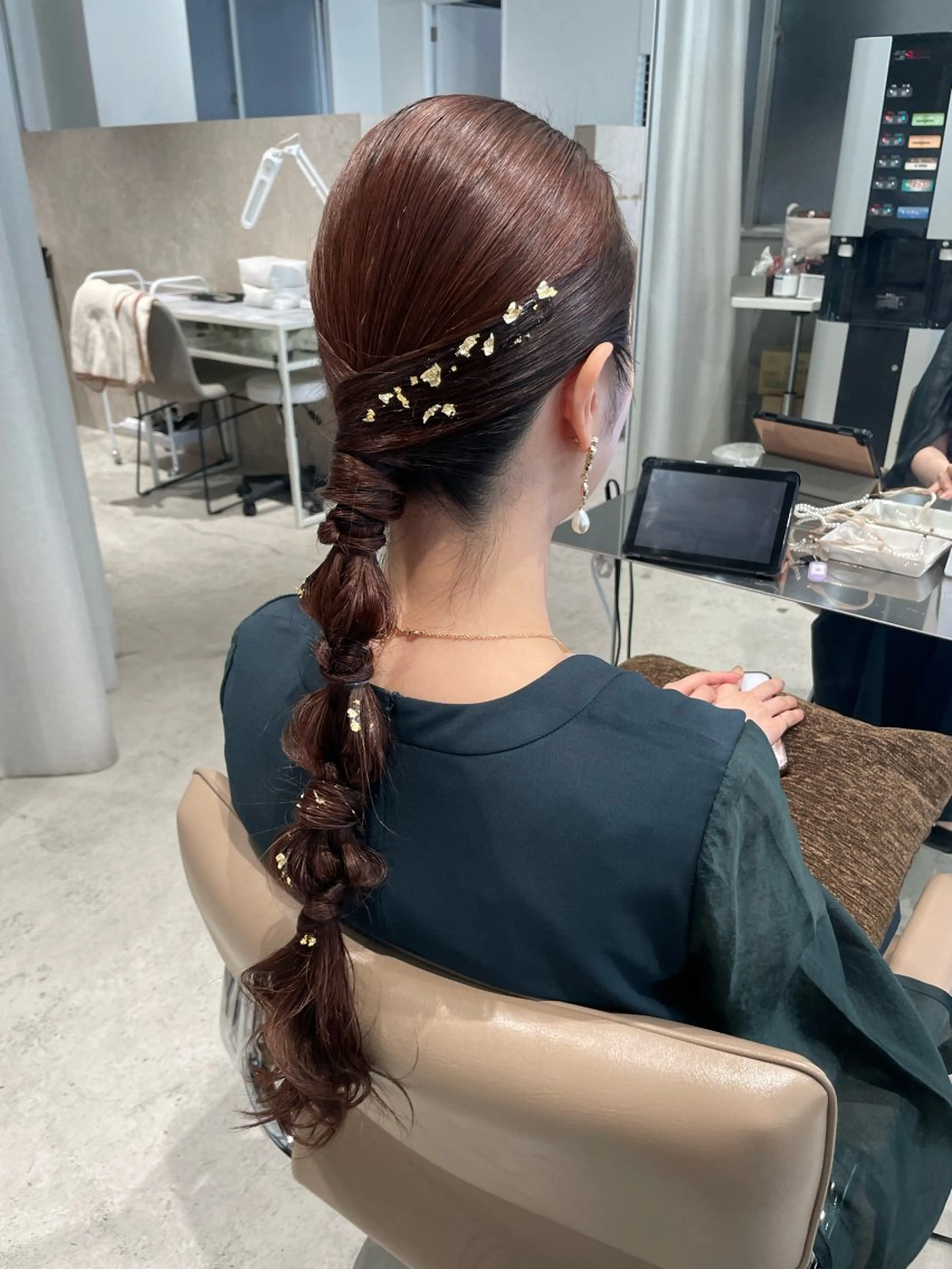 ロング ヘアアレンジ ヘアセット loely 💞miyuのヘアスタイル