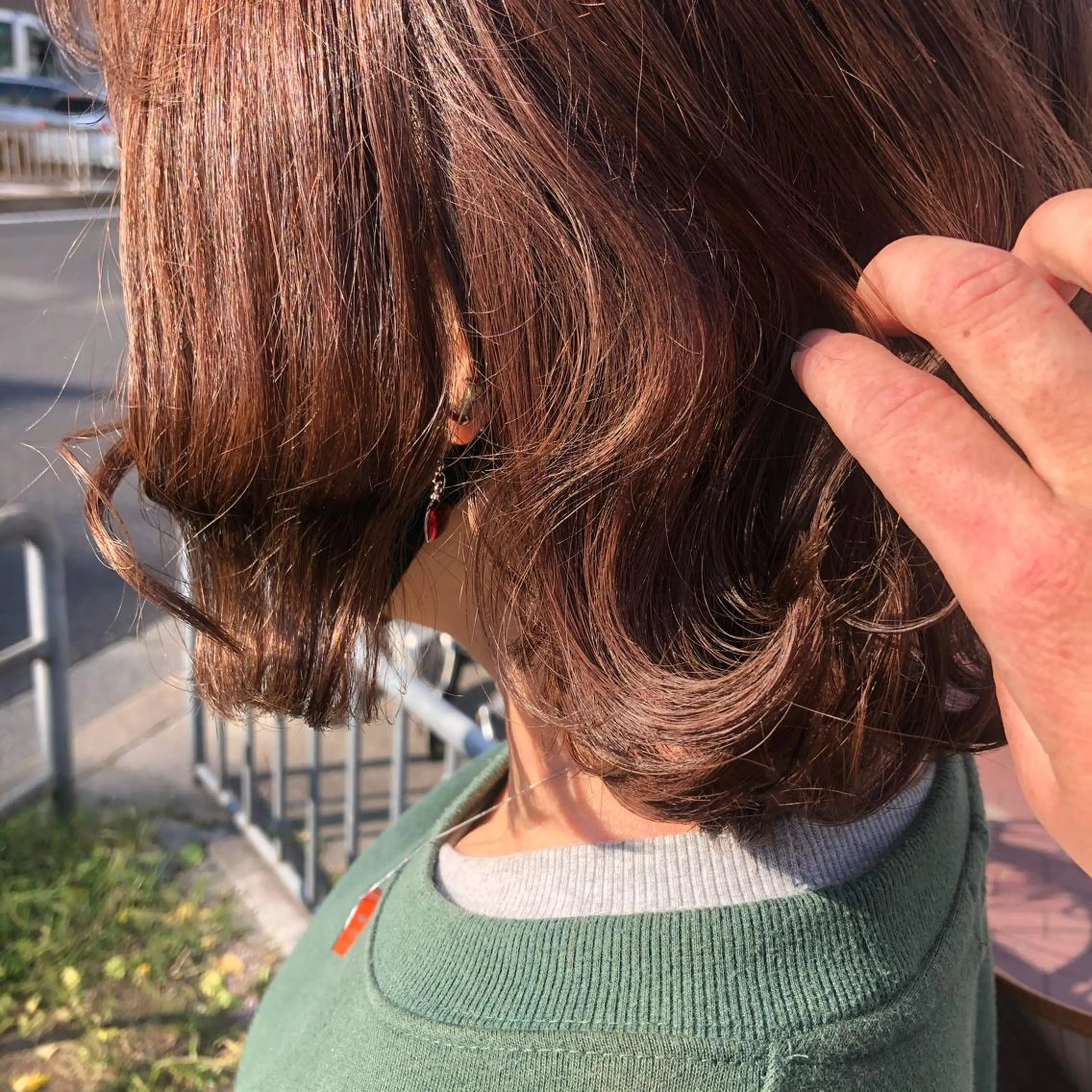 ショート カラー ヘアアレンジ ブリーチ なつき/艶ピンク/ girly hairのヘアスタイル