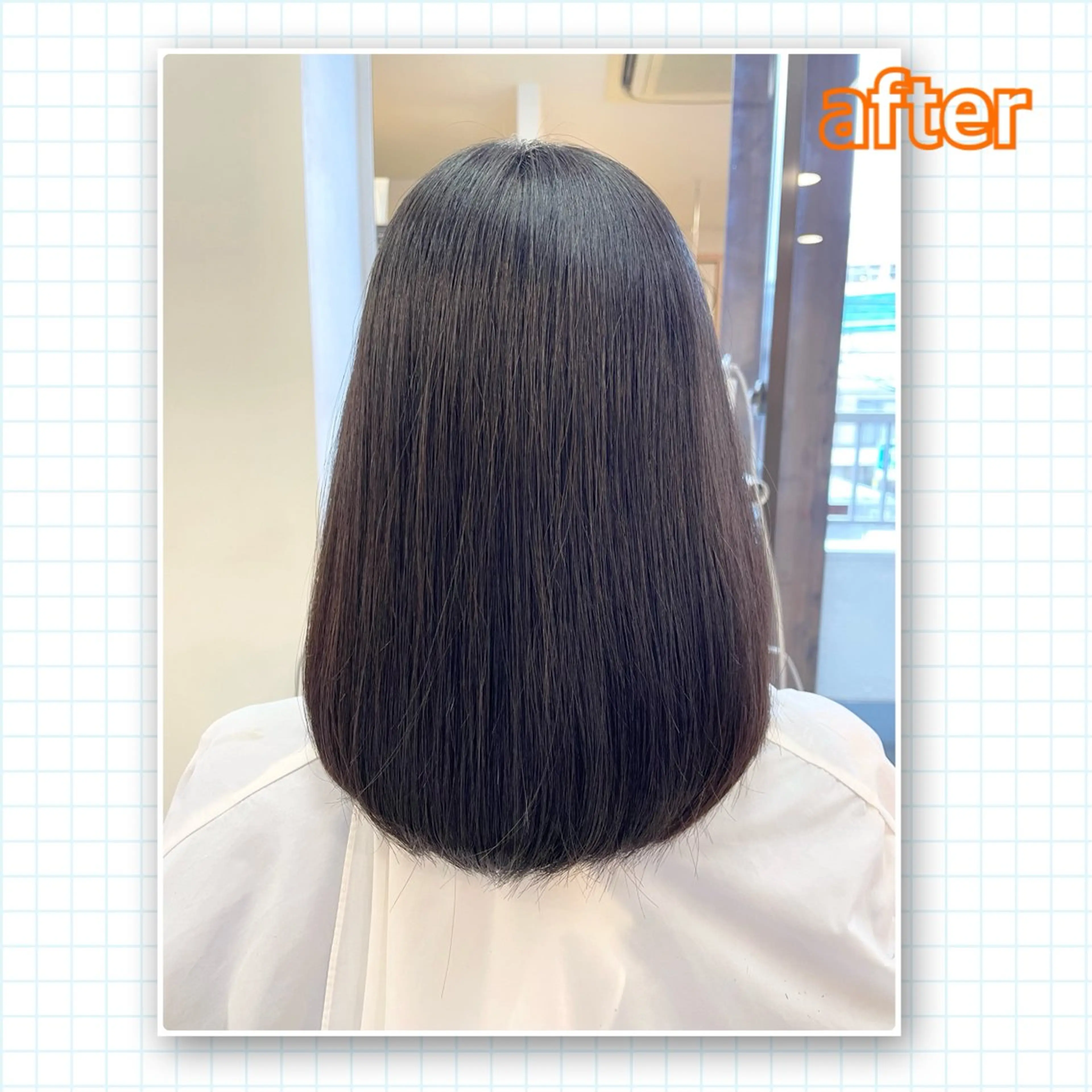 セミロング アミーベル🧸🧡 井口店✂️しおりのヘアスタイル