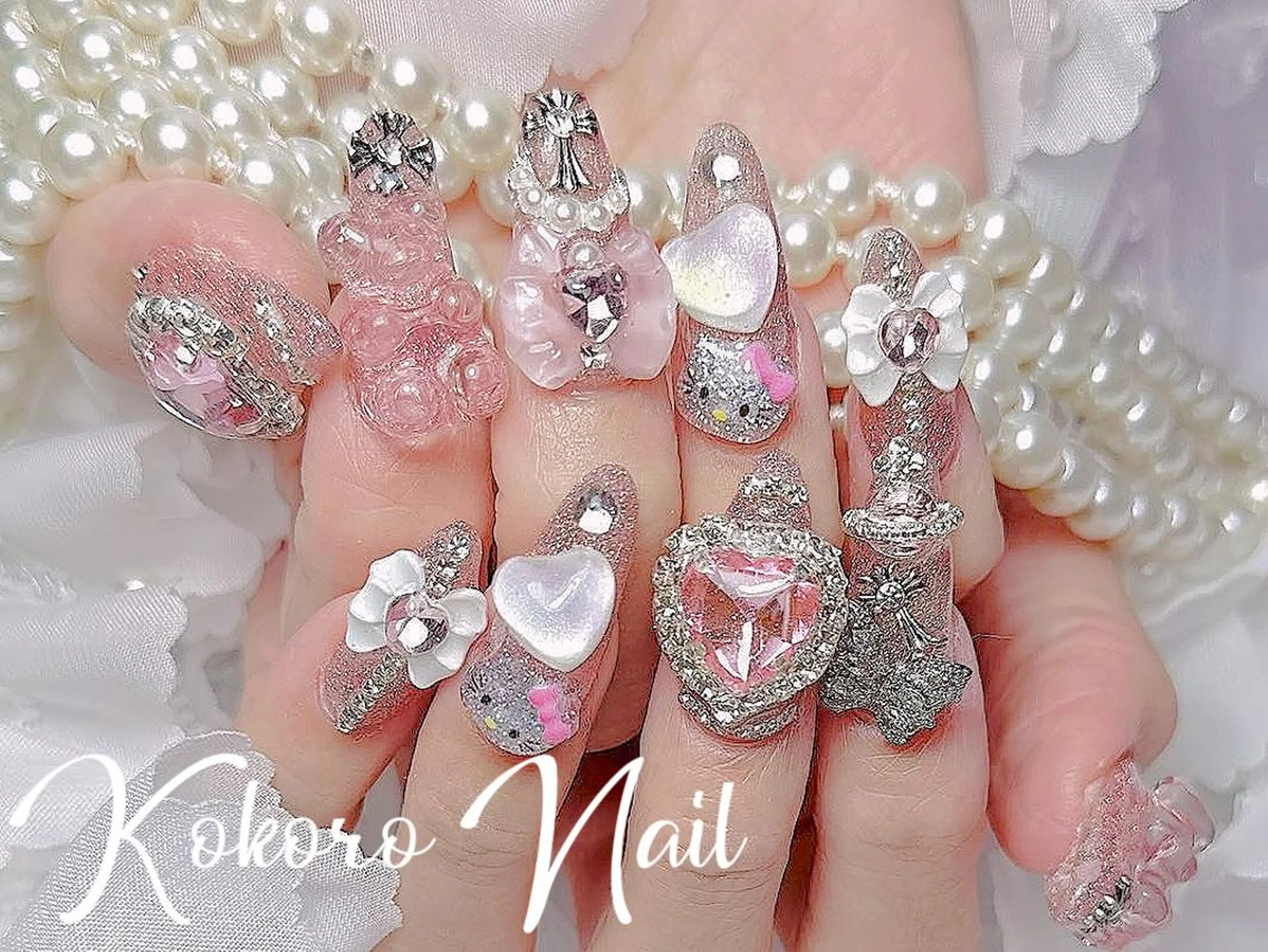 ネイル ハンドネイル 💗KOKORO NAIL💗のネイルデザイン